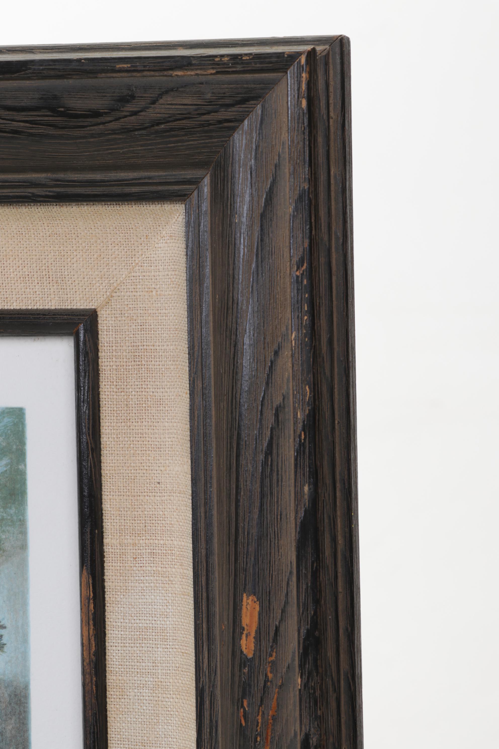 Tom Nicholas Color Lithograph "Along the Gulf Coast" and "Winter Beach," 1977