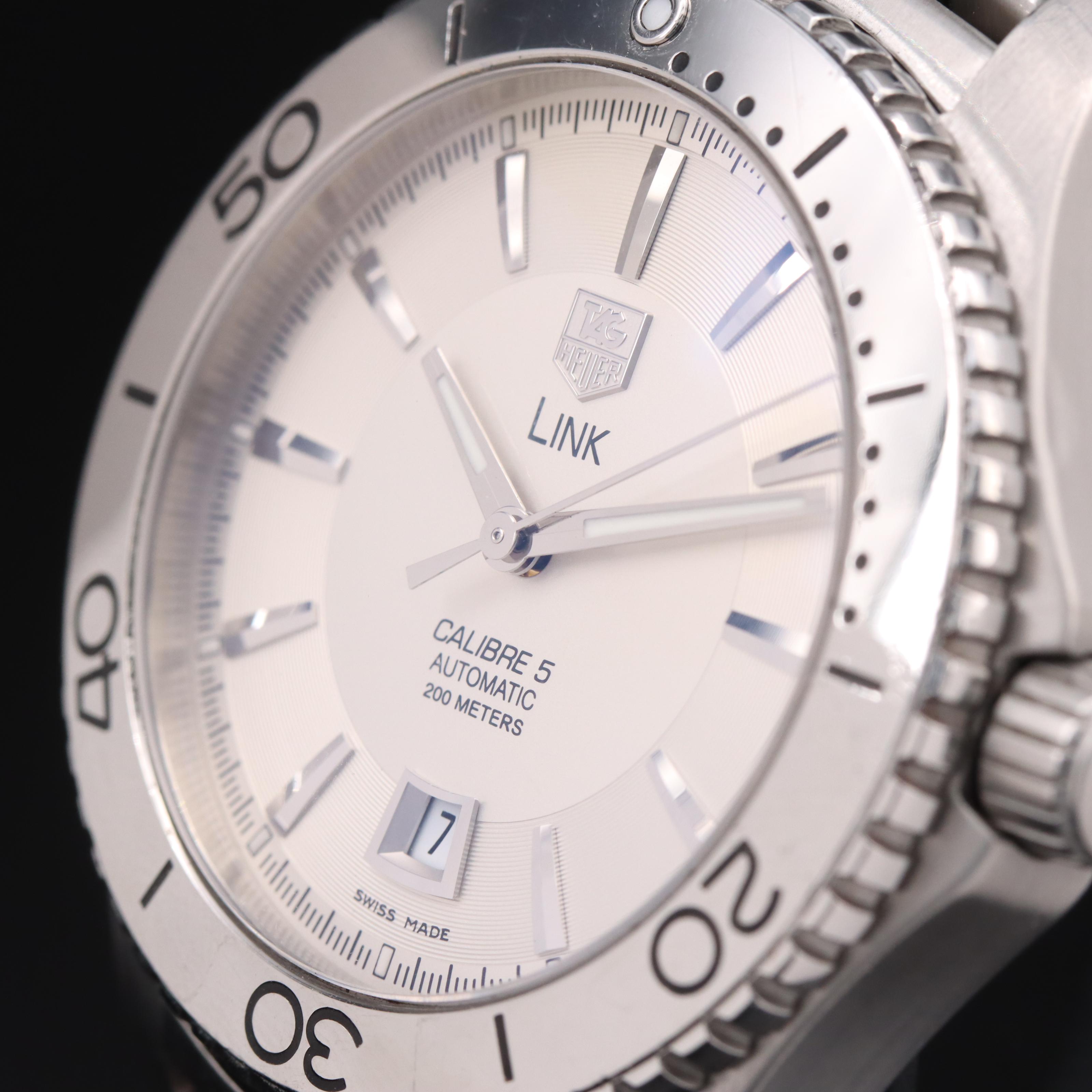 TAG Heuer Link Calibre 5 Automatic Stainless Steel Watch