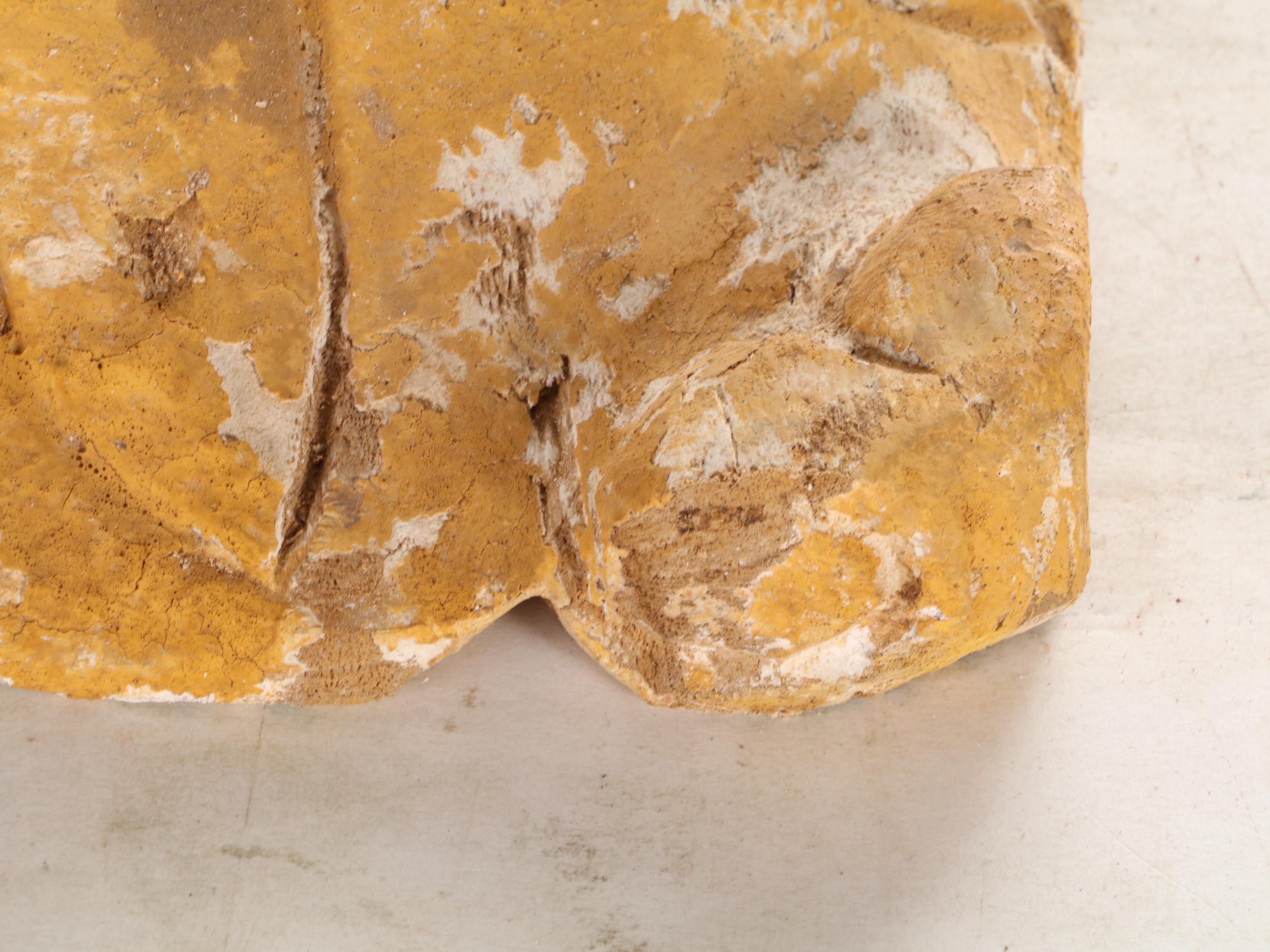 Carved Wood Foliate Column Bases