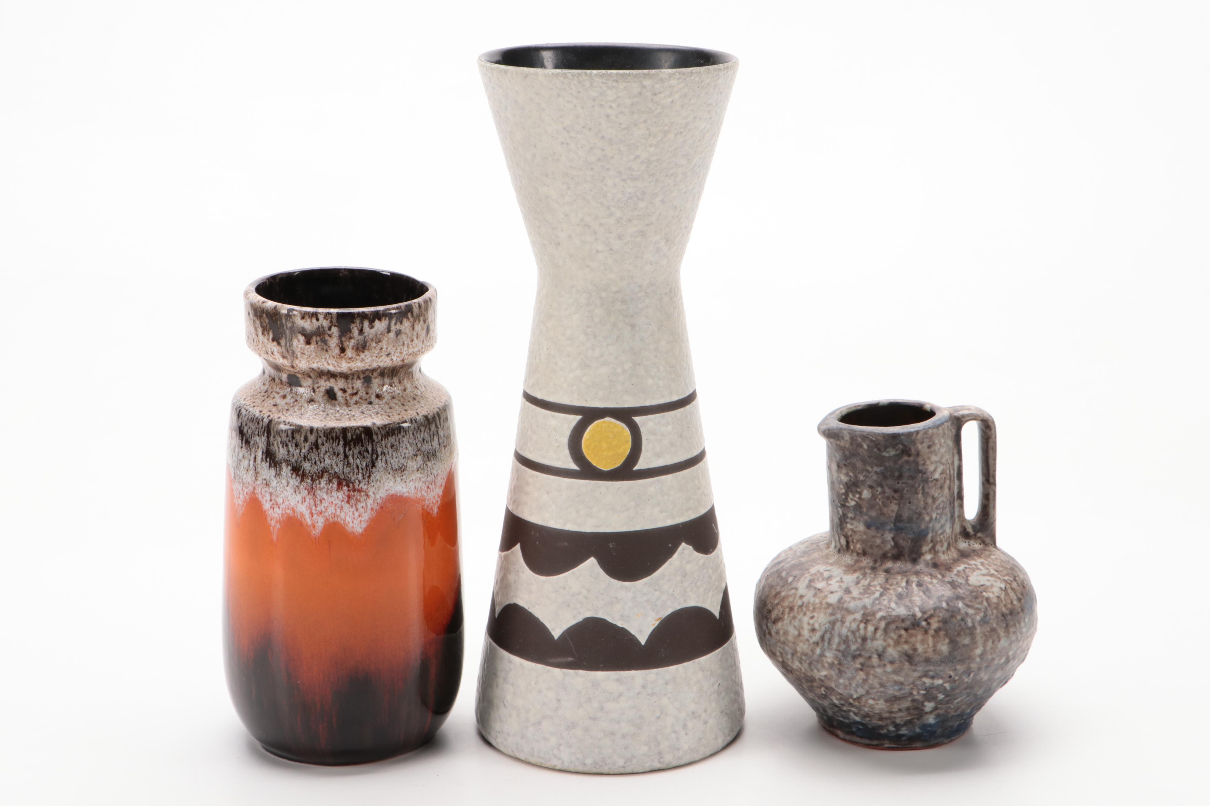 Scheurich and Other German and West German Lava Vases
