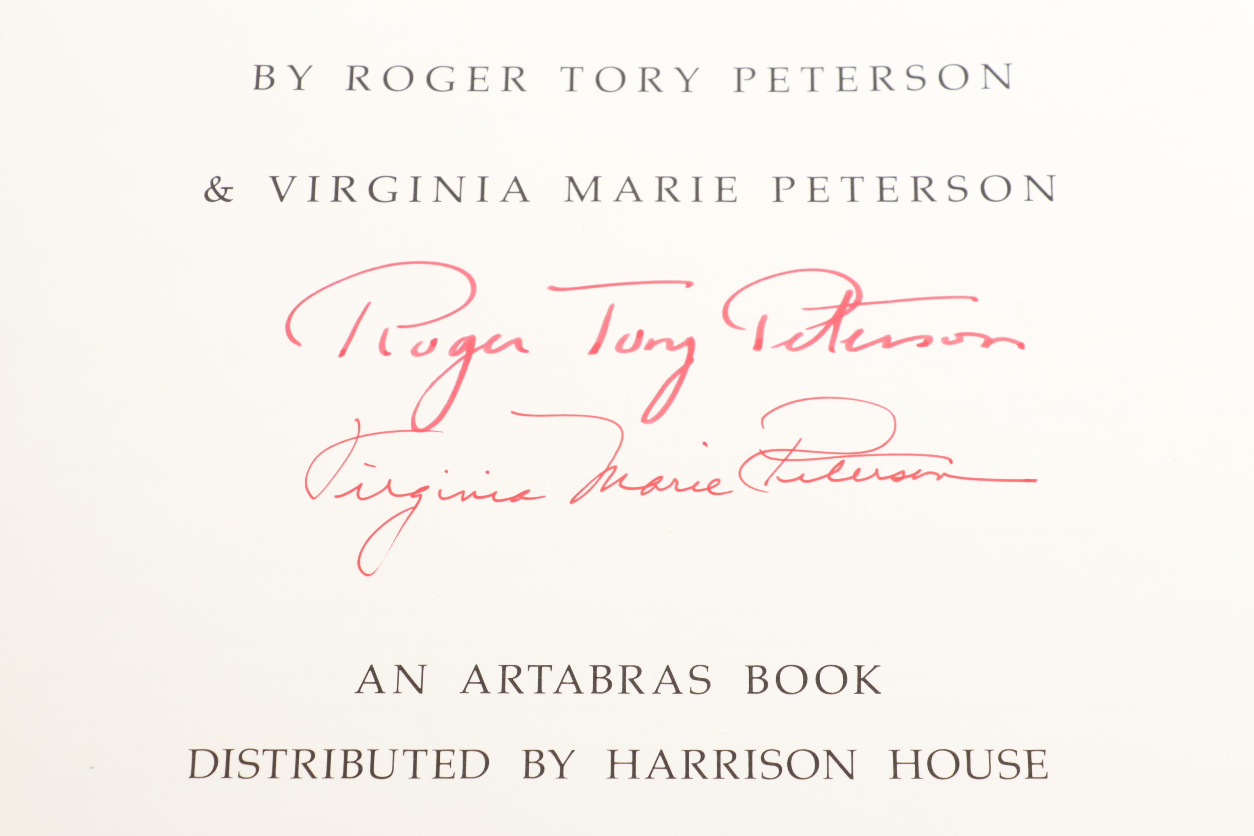 Double Signed "Audubon's Birds of America" Baby Elephant Folio by the Petersons