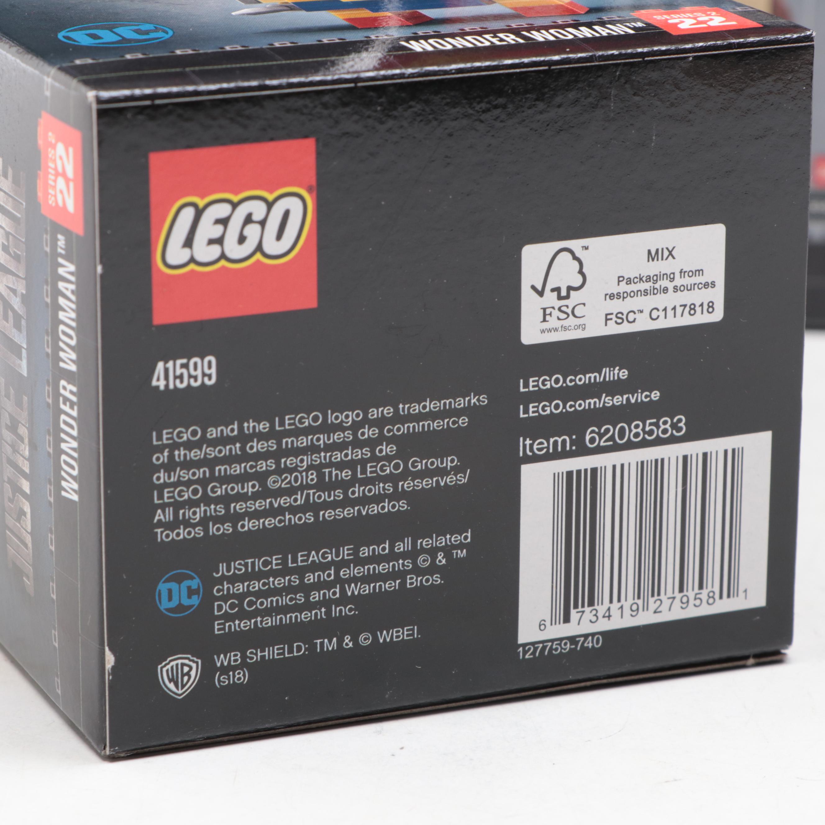 Avengers, Justice League, and More LEGO Brick Headz Figures