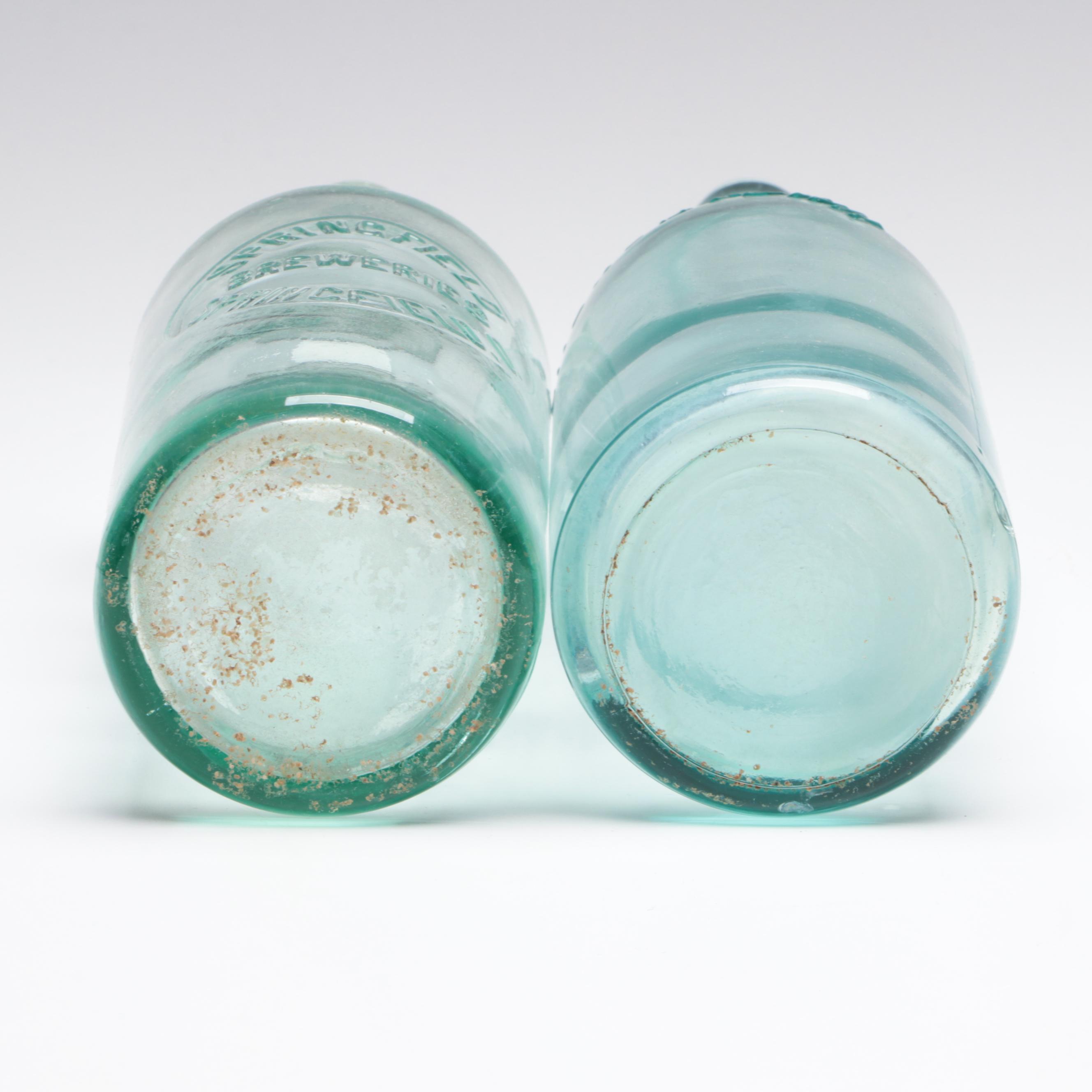 Saegertown, Springfield Breweries, Ball and More Glass Bottles and Jars