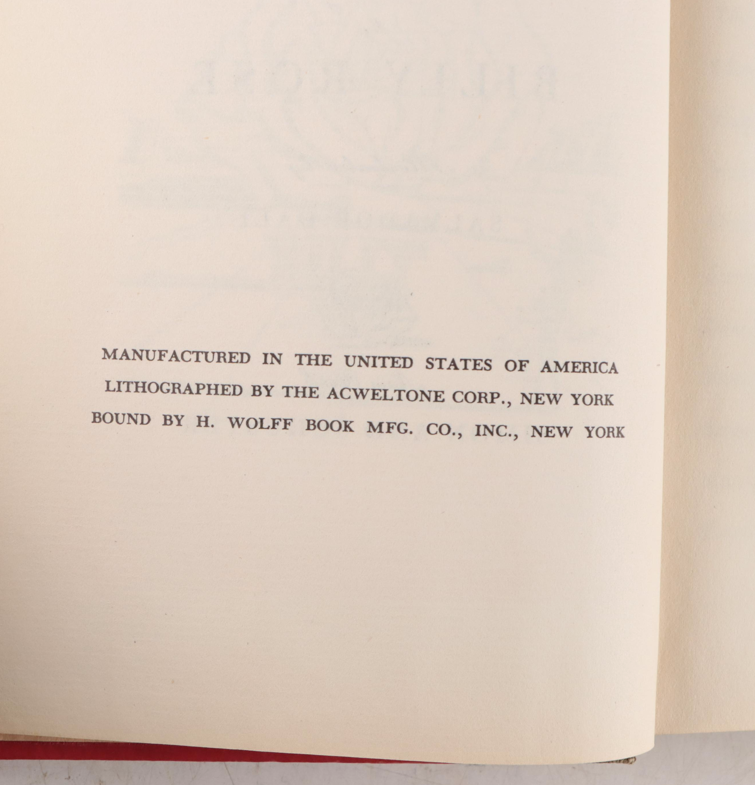 Salvador Dalí Illustrated "Wine, Women and Words" by Billy Rose, 1948