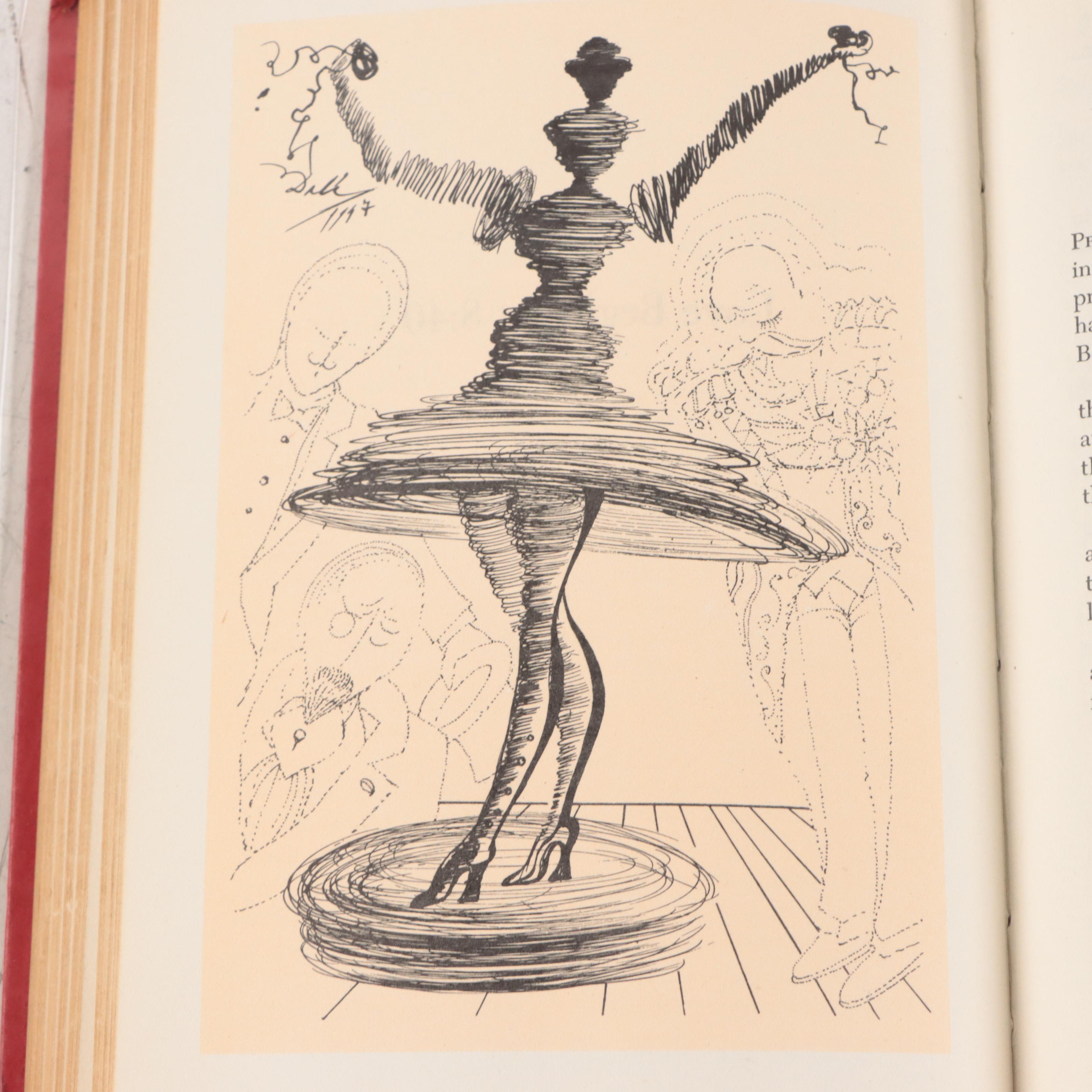 Salvador Dalí Illustrated "Wine, Women and Words" by Billy Rose, 1948