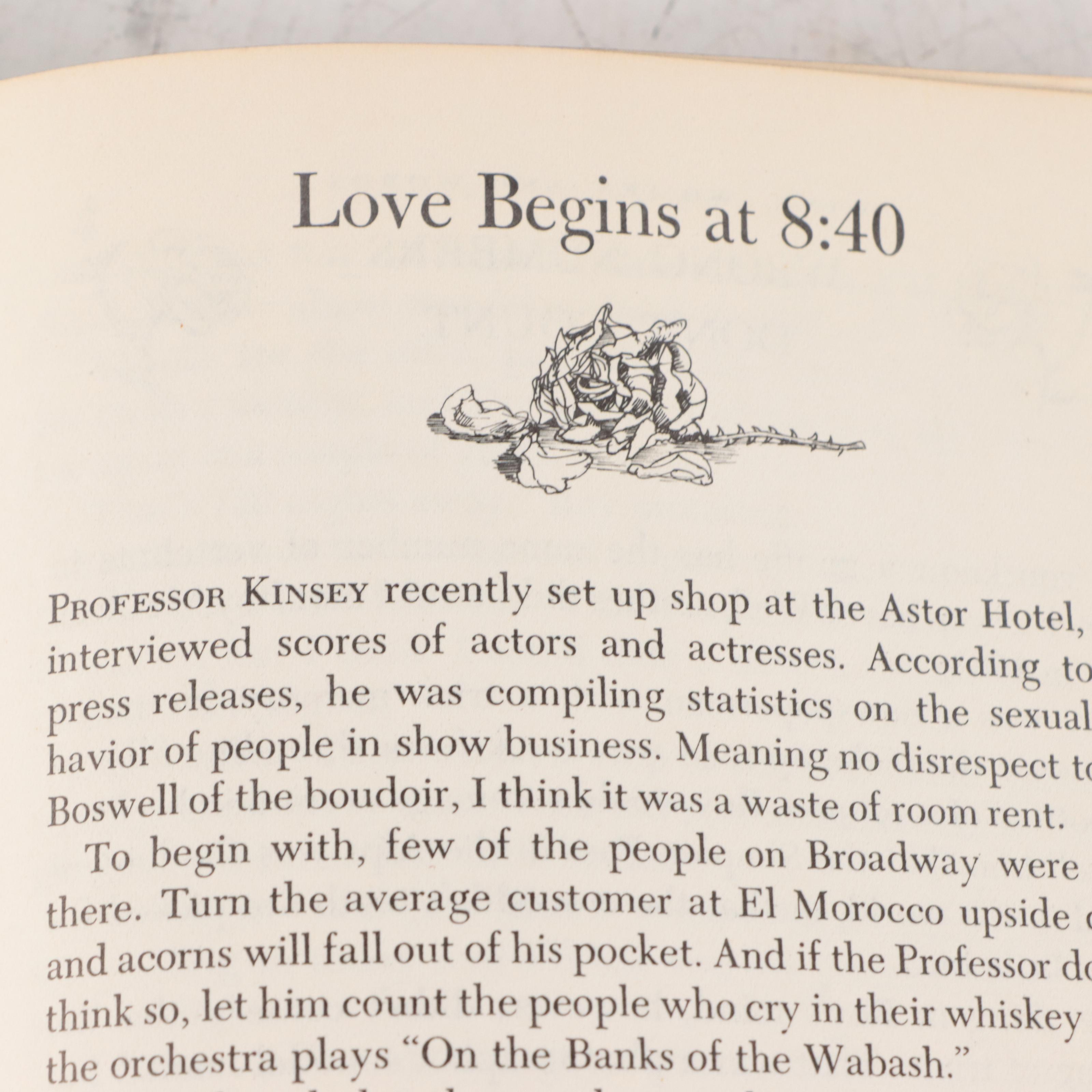 Salvador Dalí Illustrated "Wine, Women and Words" by Billy Rose, 1948