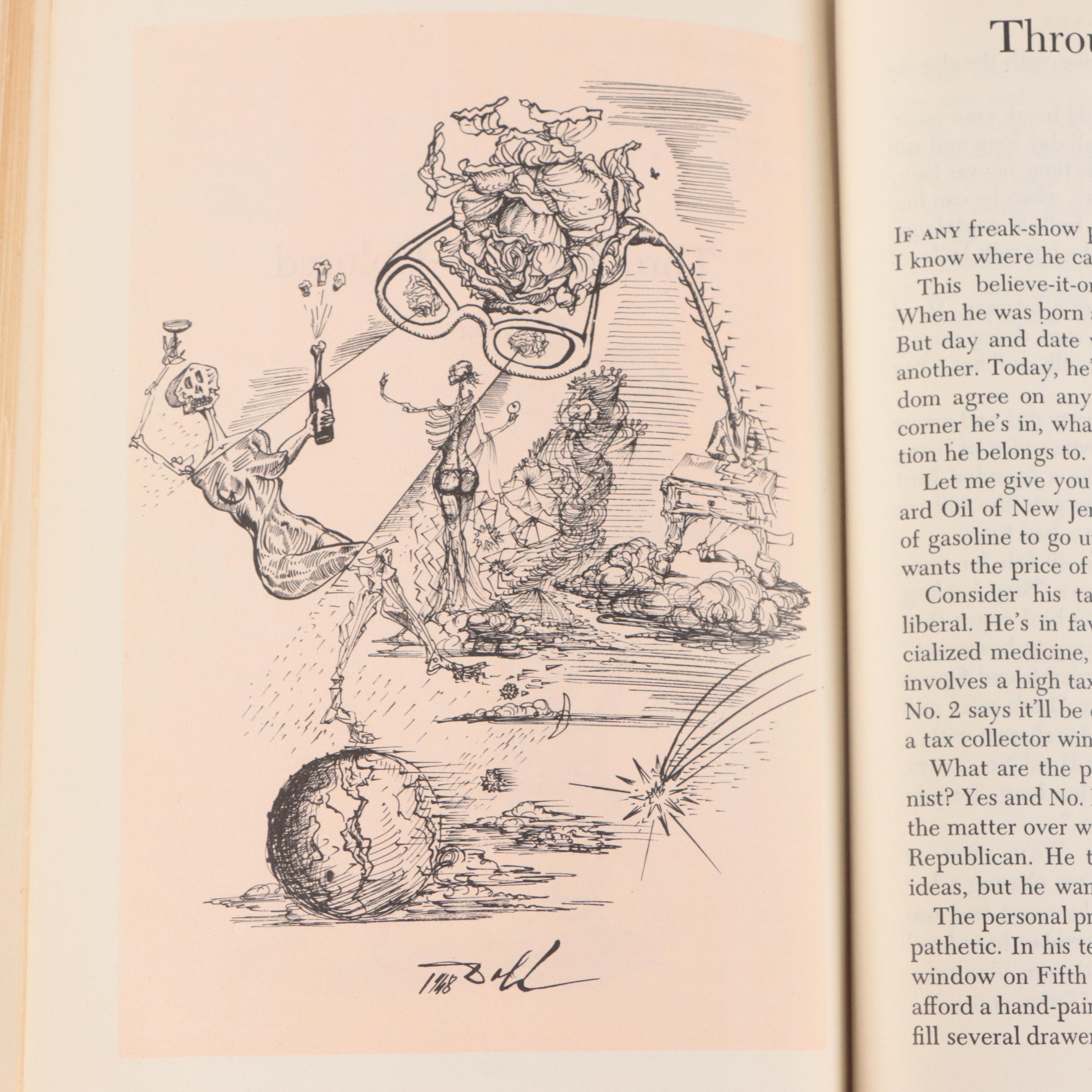 Salvador Dalí Illustrated "Wine, Women and Words" by Billy Rose, 1948