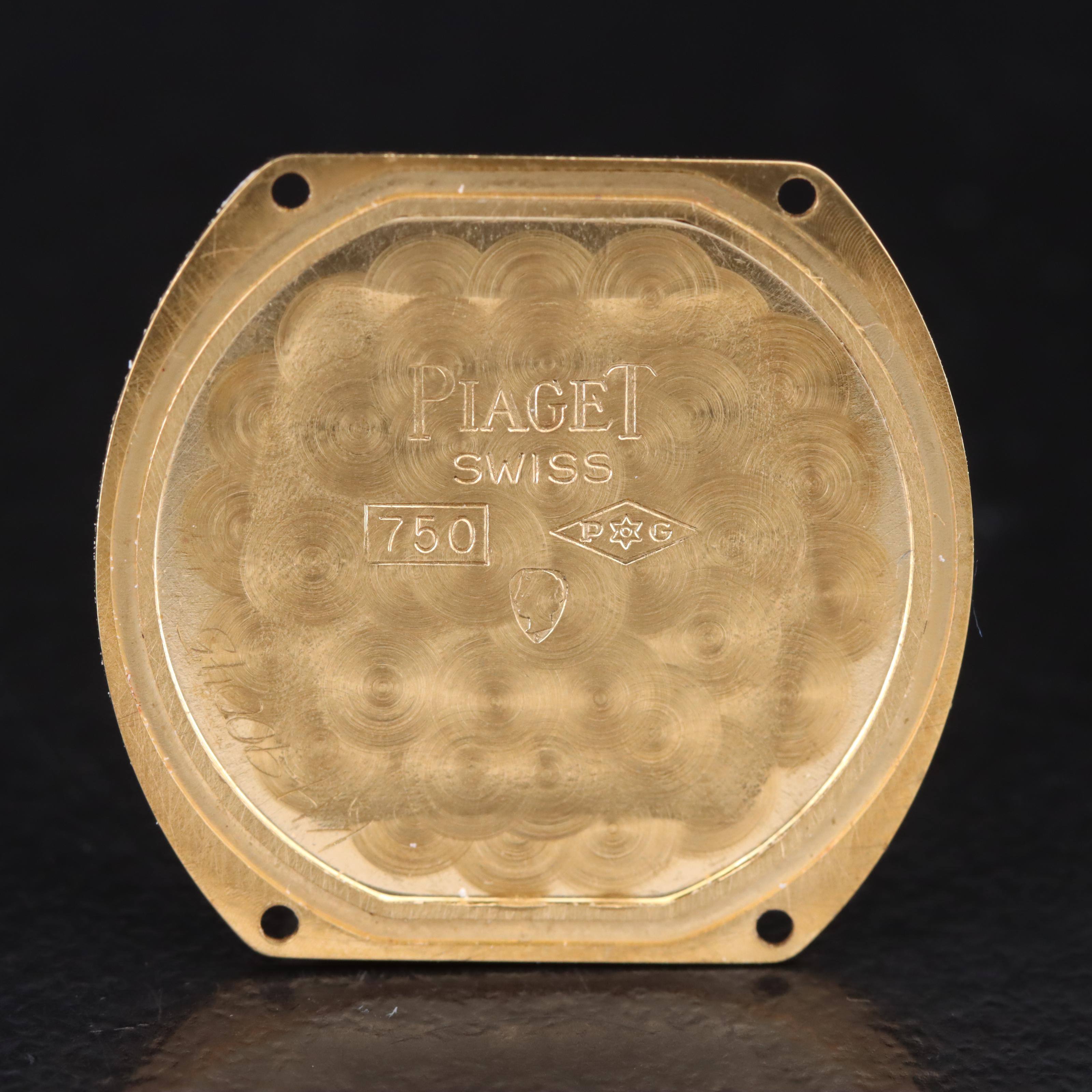 18K Piaget Tanagra Diamond Watch