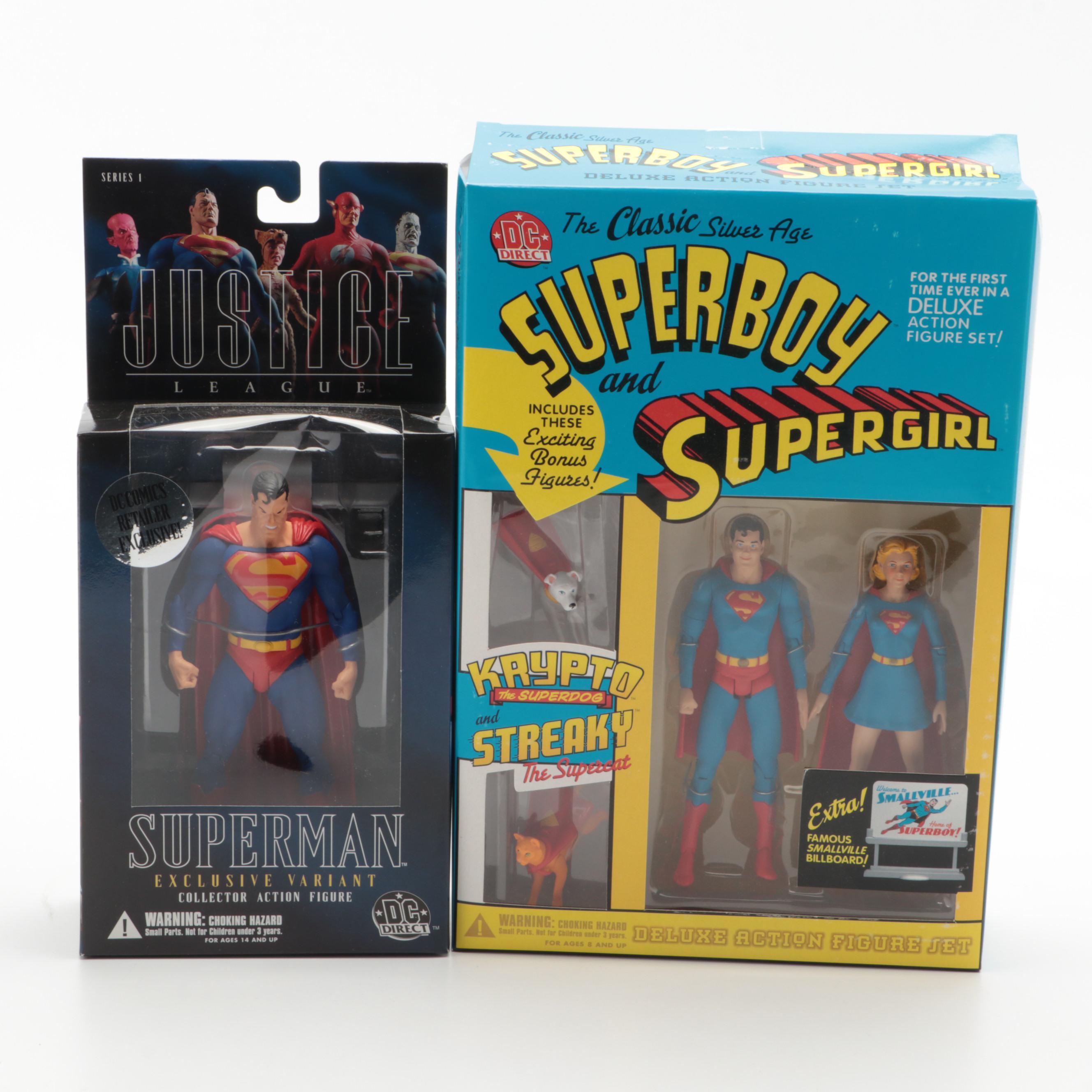 DC Comics Pocket Super Heroes and More Action Figures, 21st Century