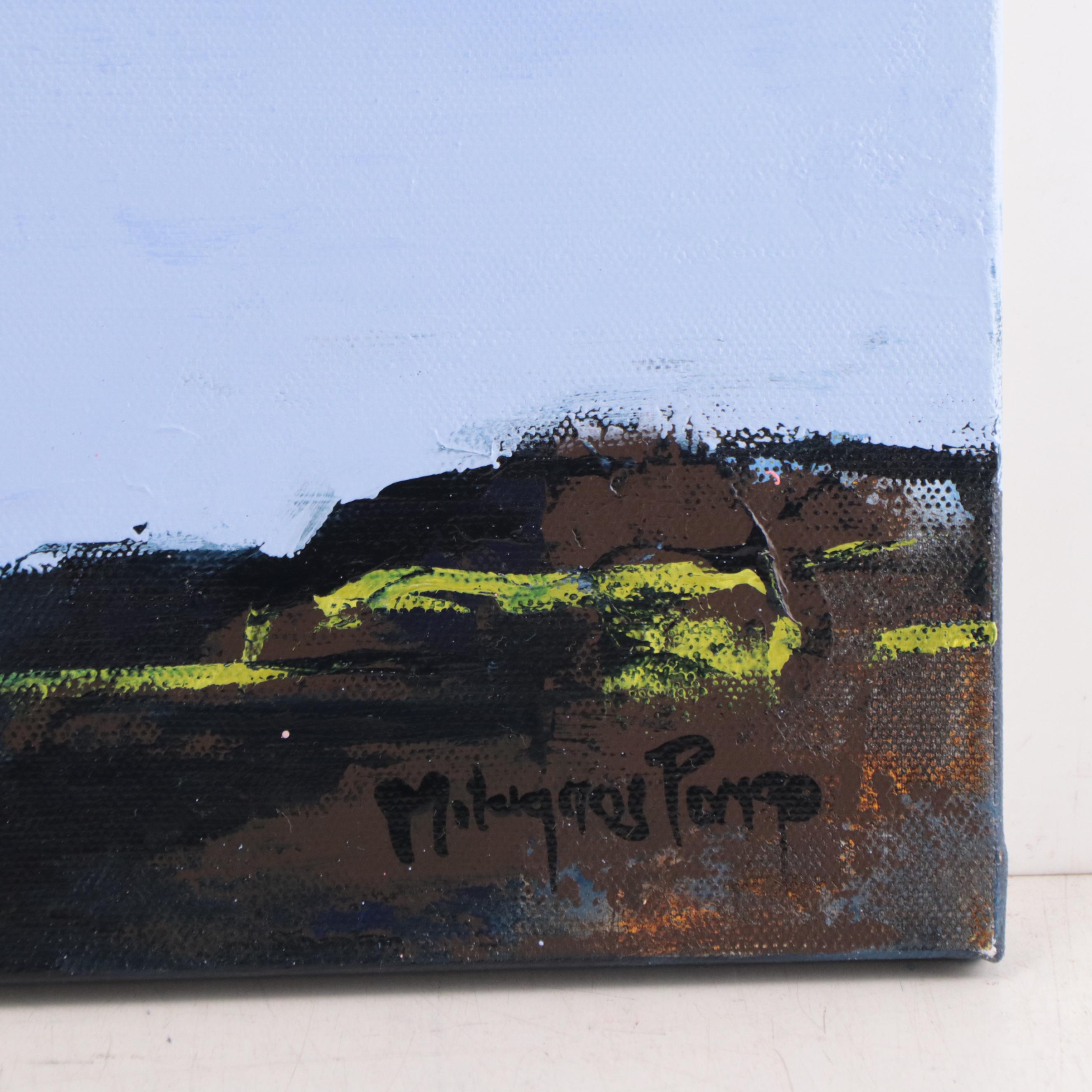 Milagros Pongo Seascape Oil Painting, 2022