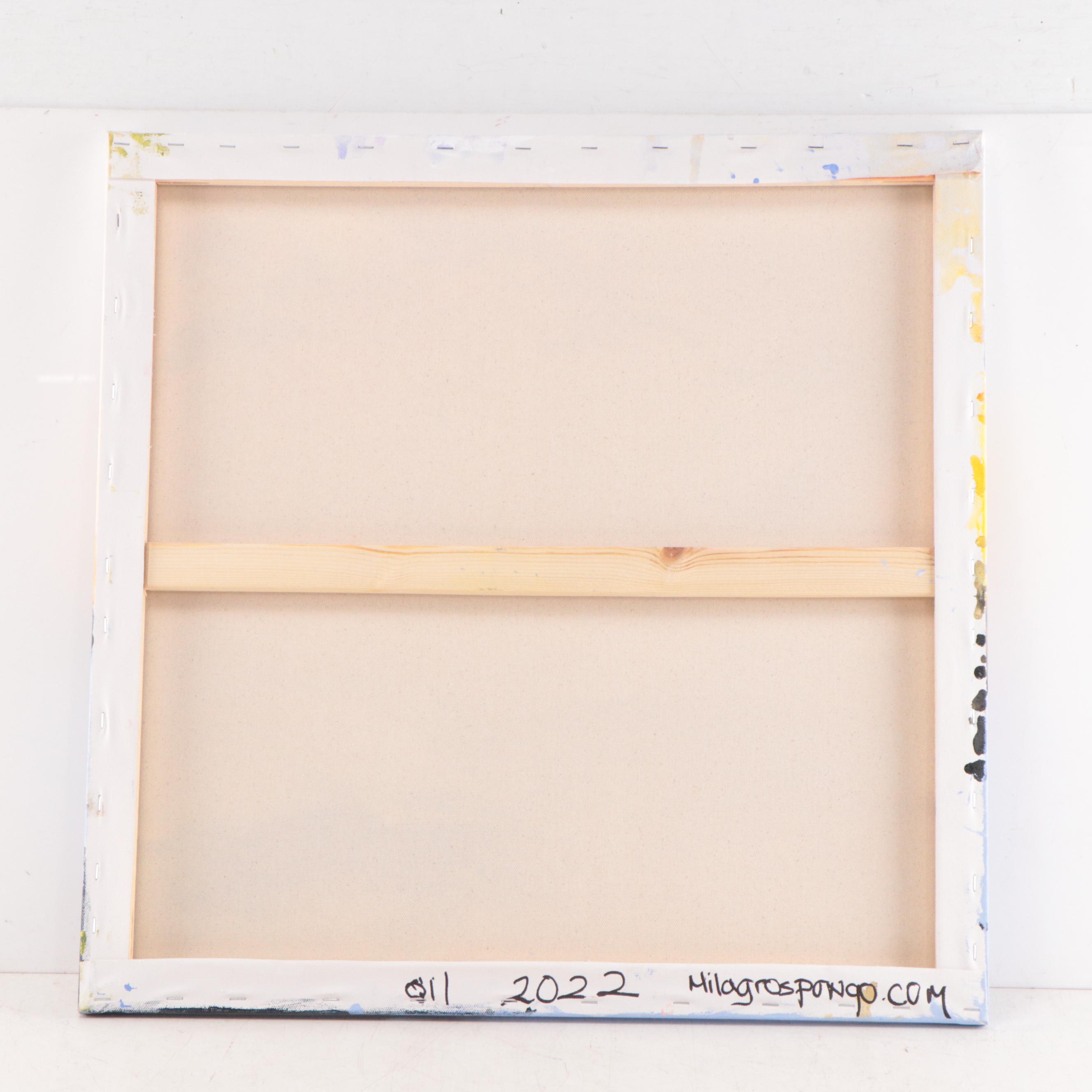 Milagros Pongo Seascape Oil Painting, 2022