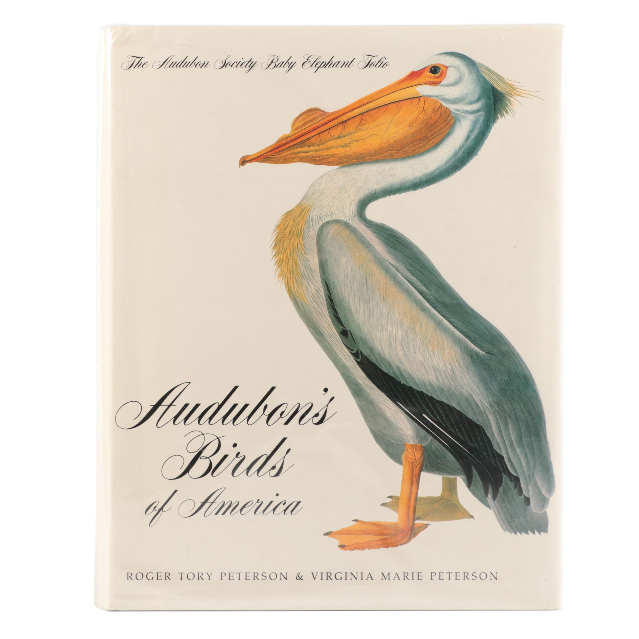 Double Signed "Audubon's Birds of America" Baby Elephant Folio by the Petersons