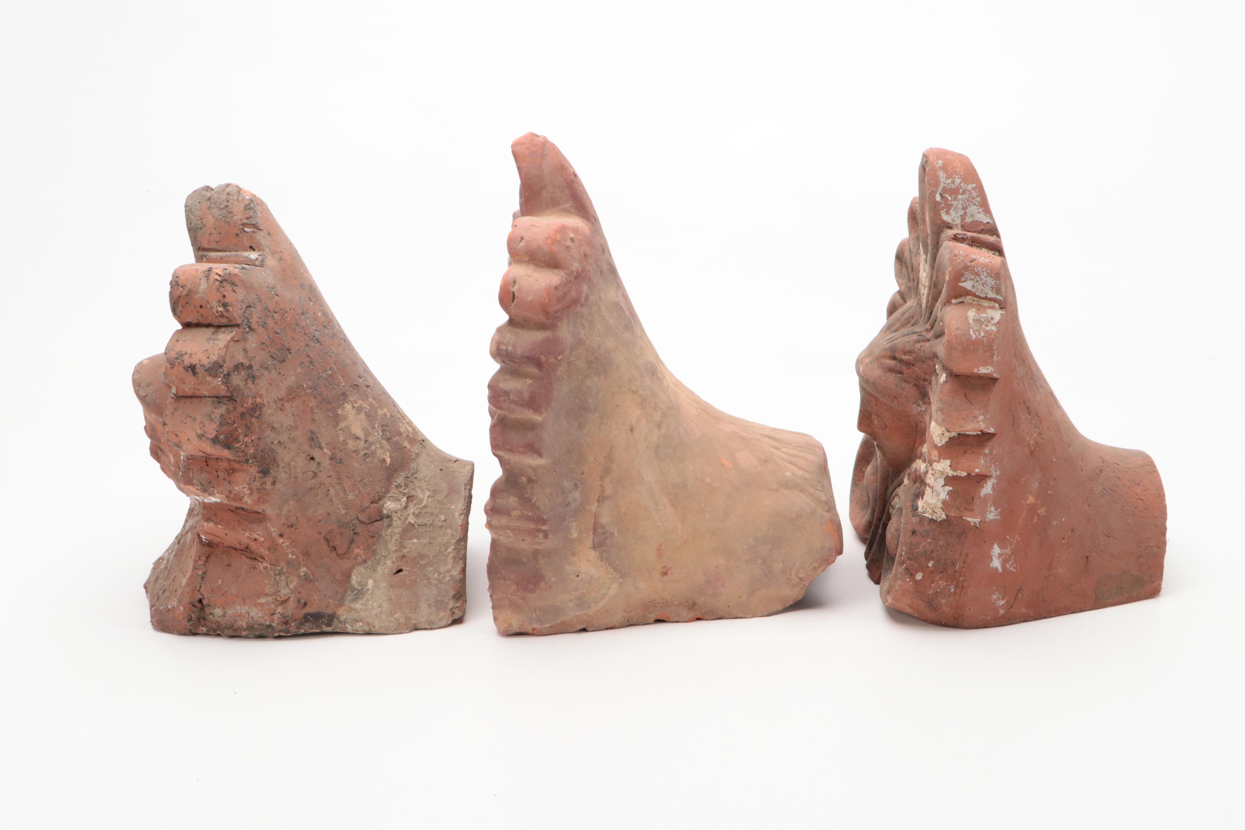 Greek Style Terracotta Acroter Collection