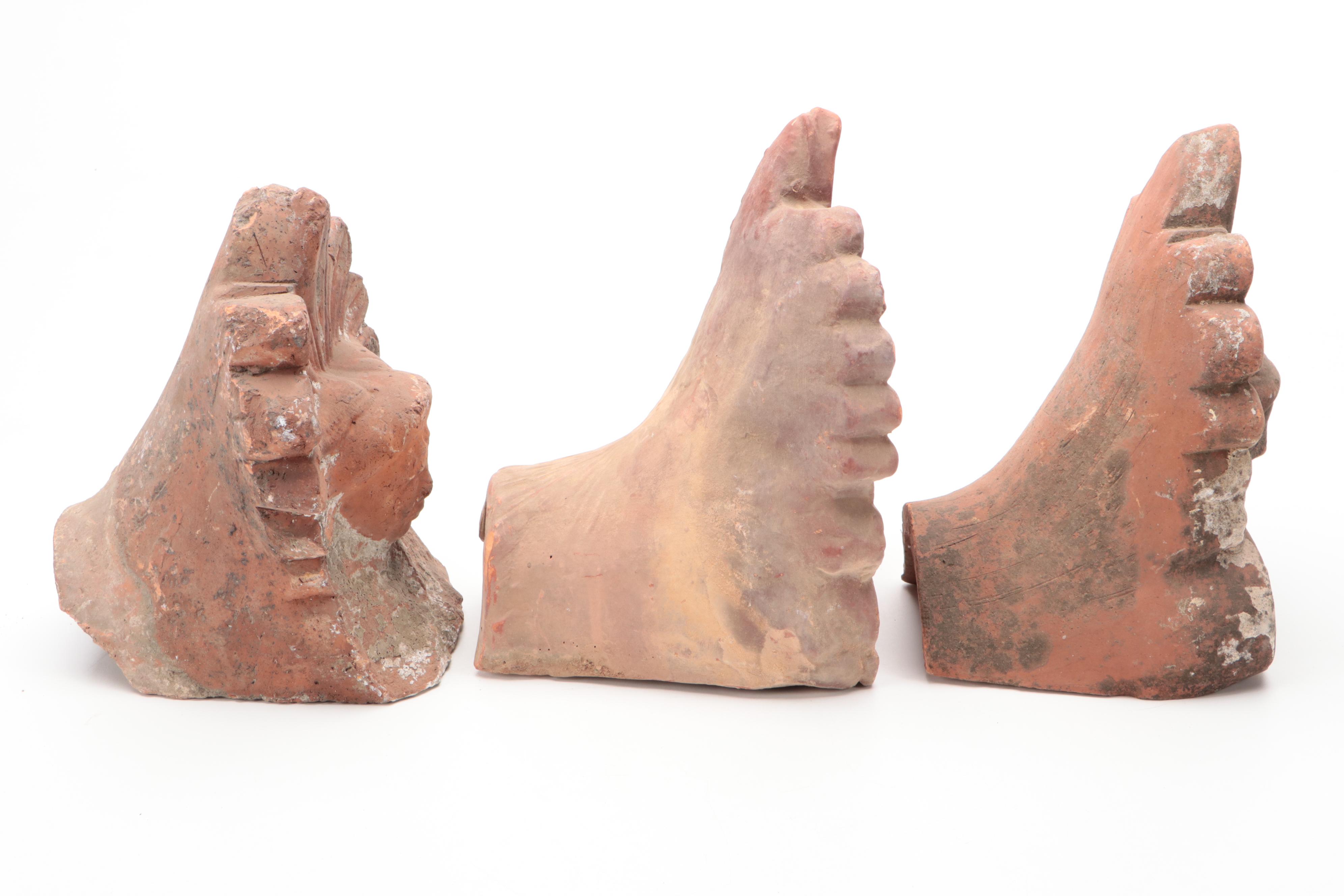 Greek Style Terracotta Acroter Collection