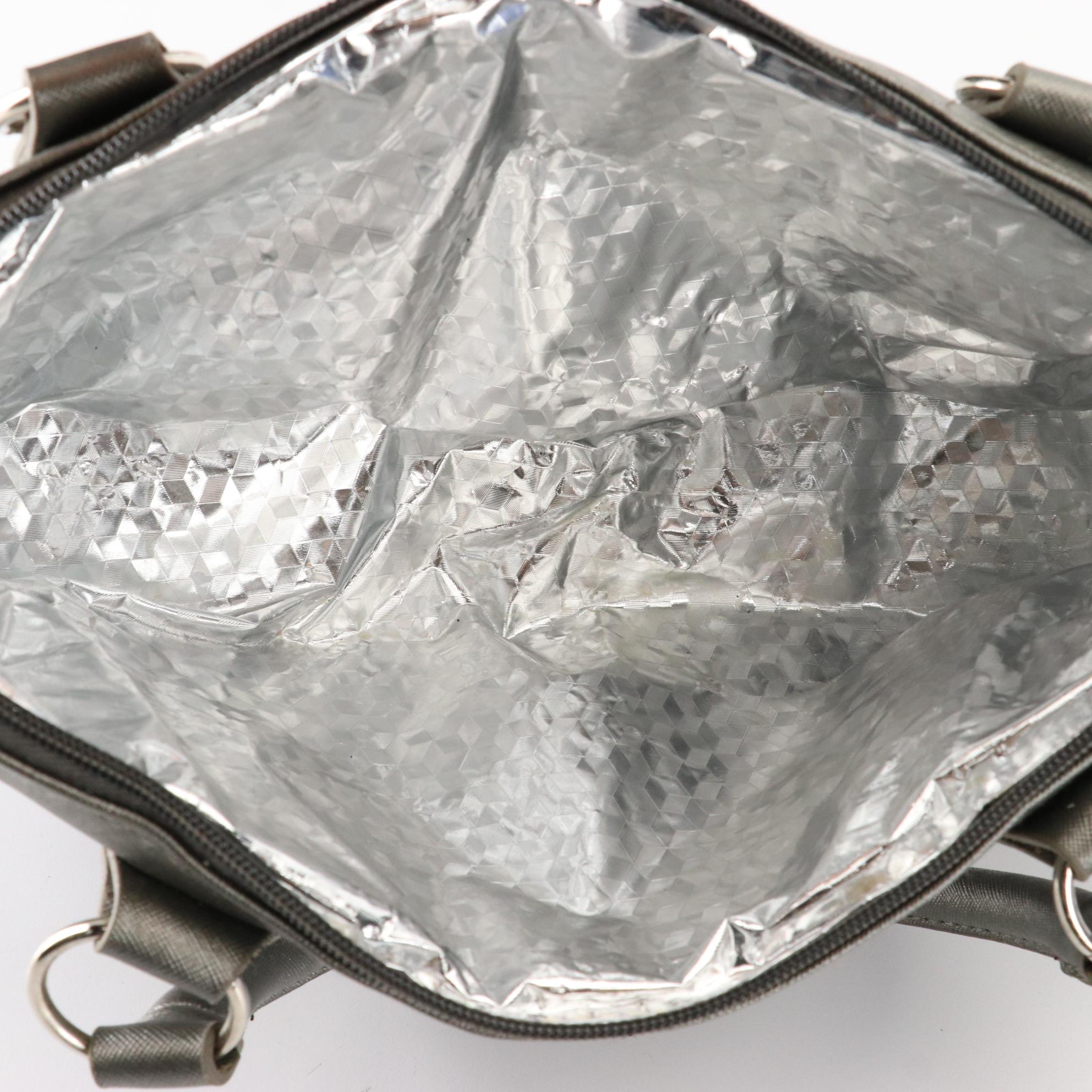 Eco One Insulated Lunch Tote Set and Insulated Wine Clutches