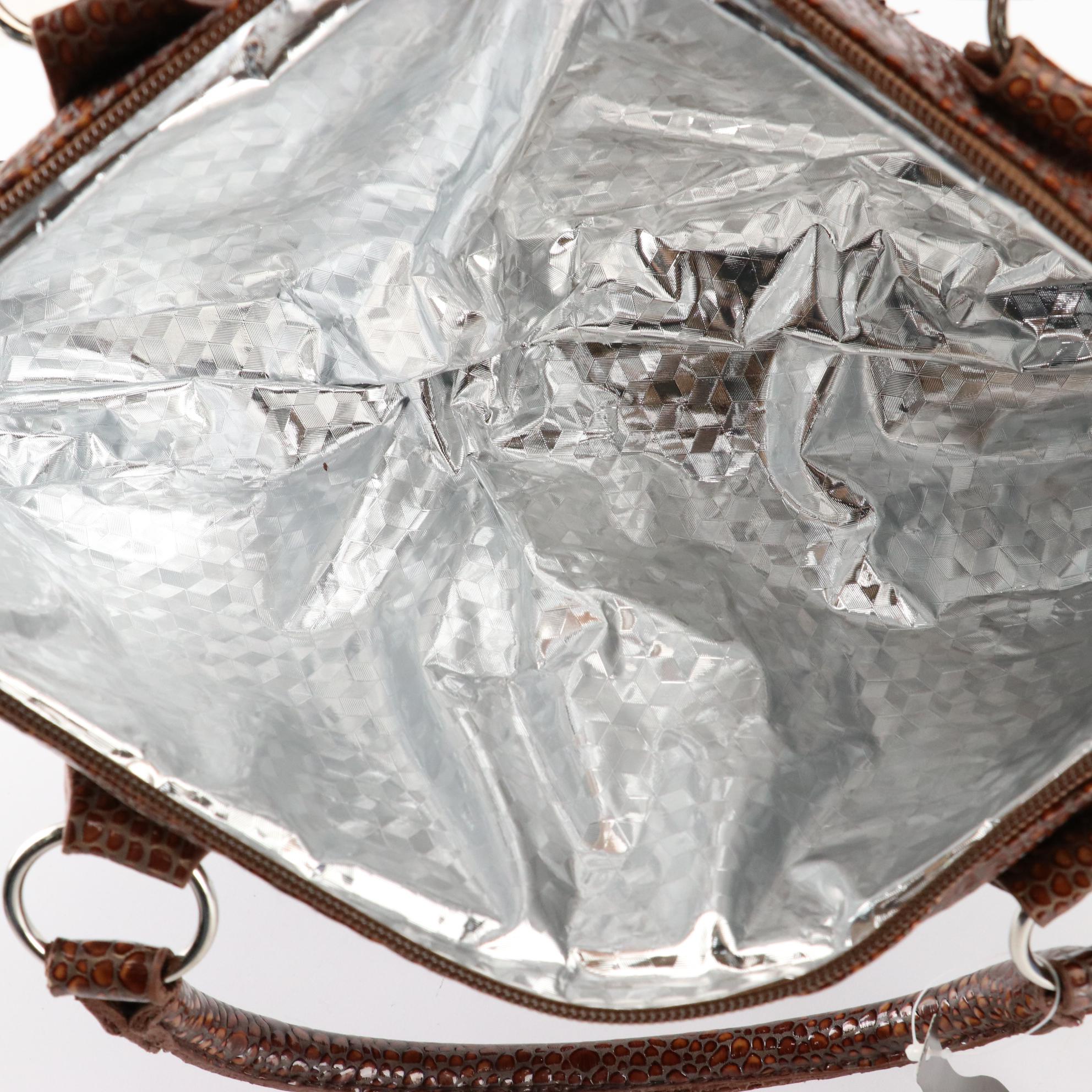 Eco One Insulated Lunch Tote Set and Insulated Wine Clutches