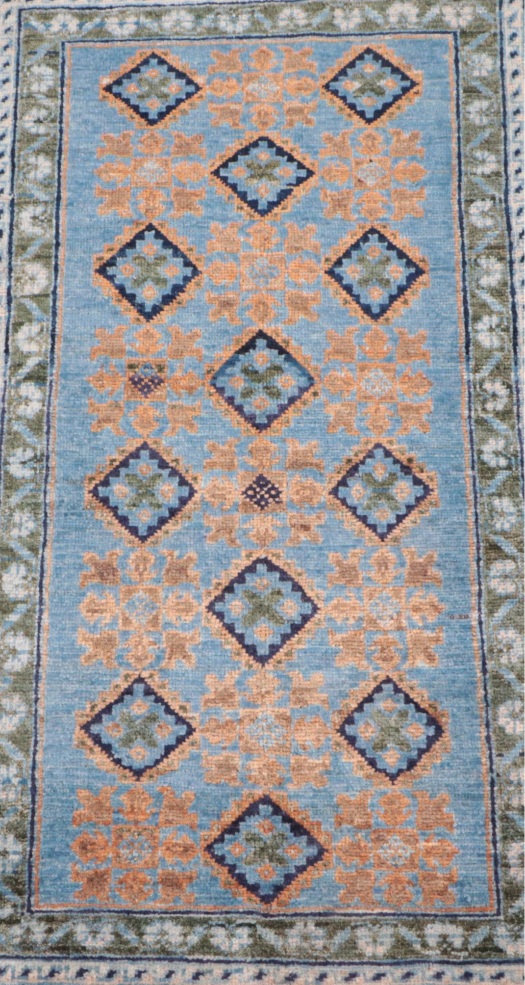 1'10 x 3'8 Hand-Knotted Indo-Persian Accent Rug