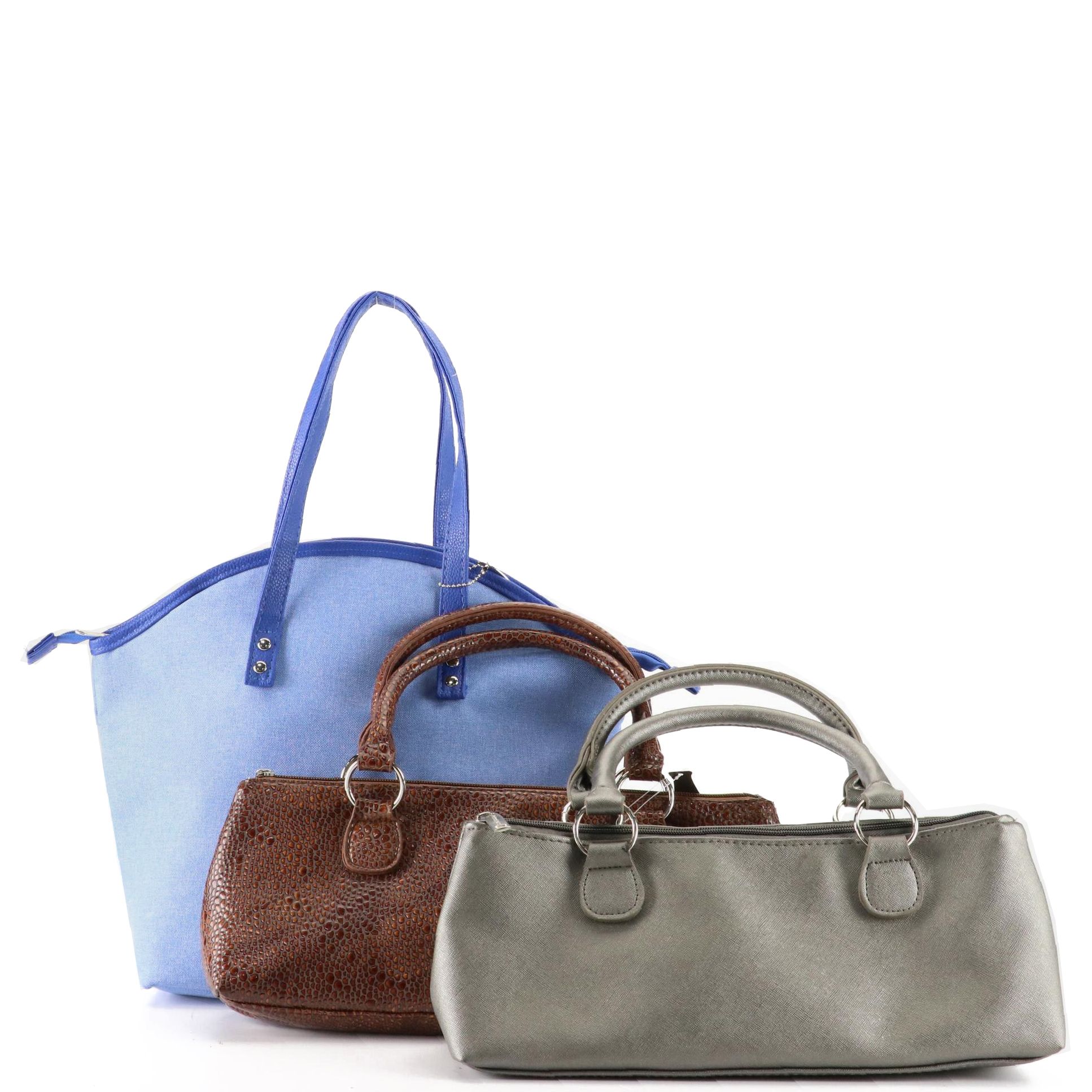 Eco One Insulated Lunch Tote Set and Insulated Wine Clutches