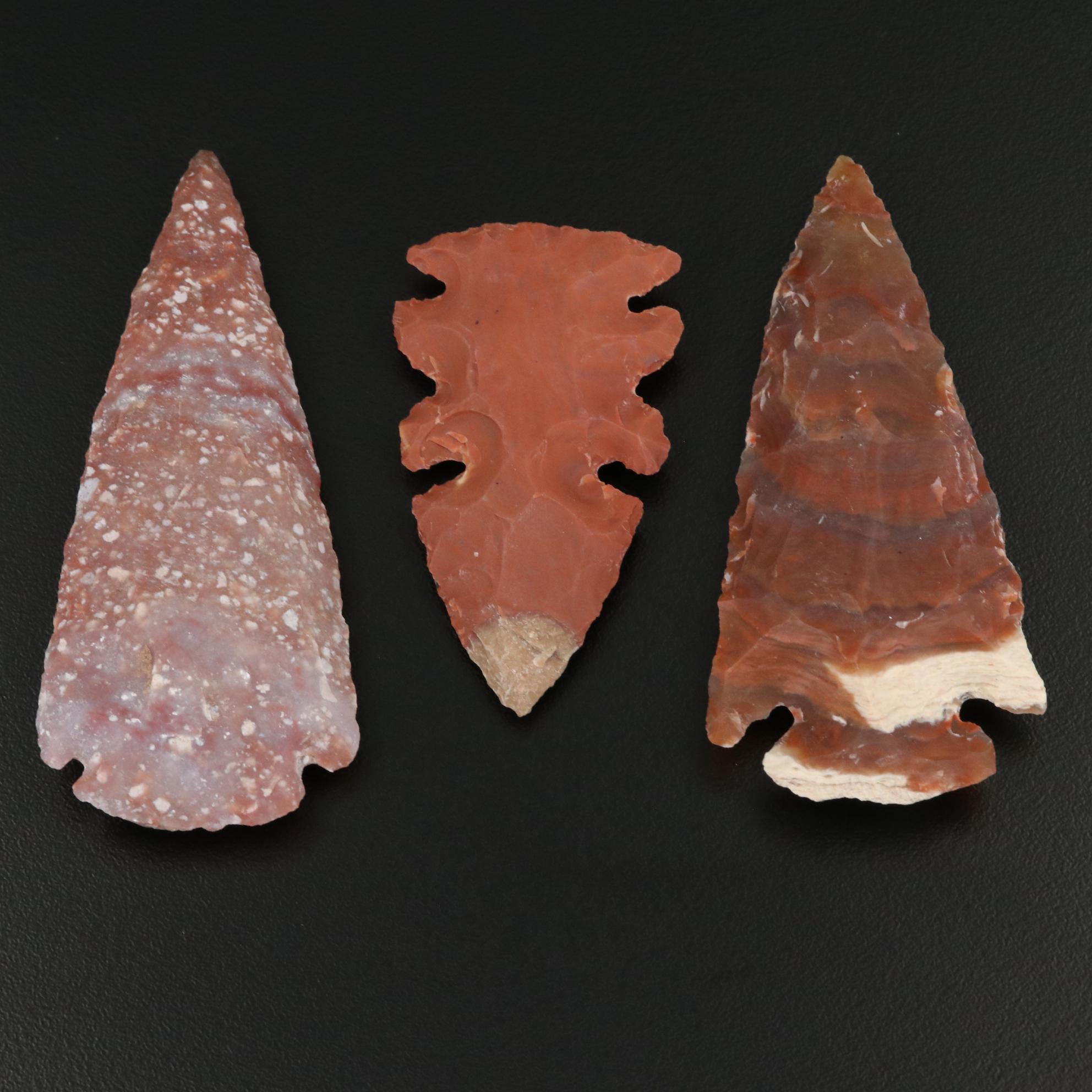 Bifacial Reproduction Chert Arrowheads