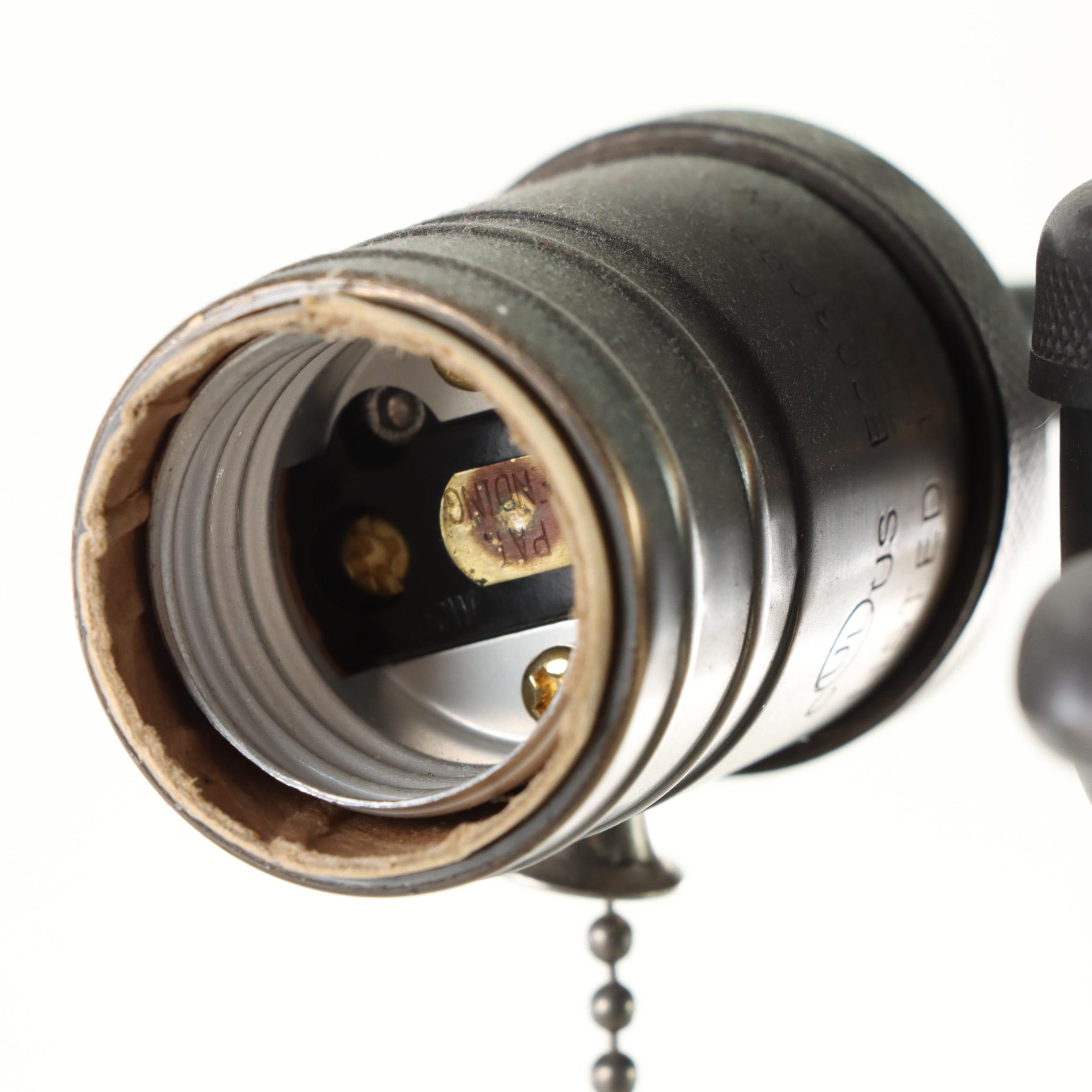 Mission Style Black Iron Floor Lamp With Mica Shade, Contemporary