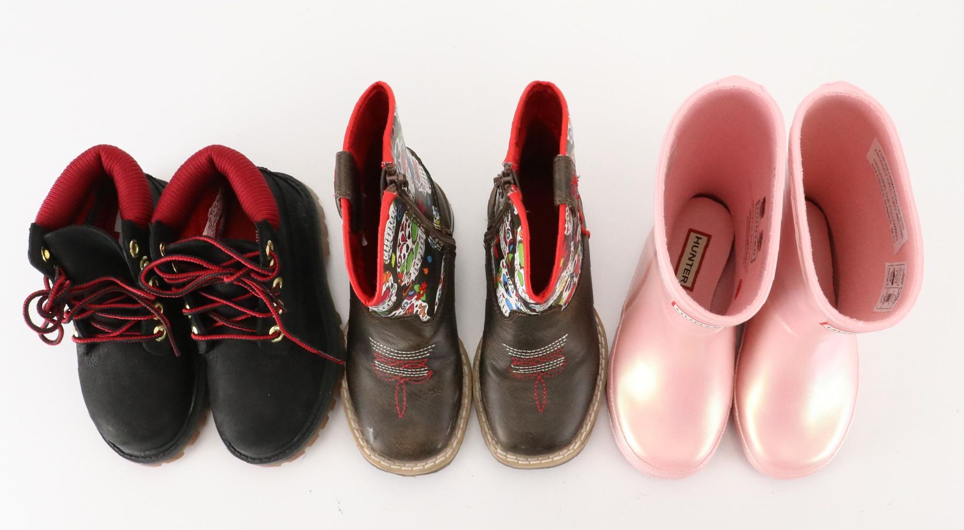 Toddler's Hunter Rain Boots, Timberland Waterproof Boots, Blazin Roxx Boots