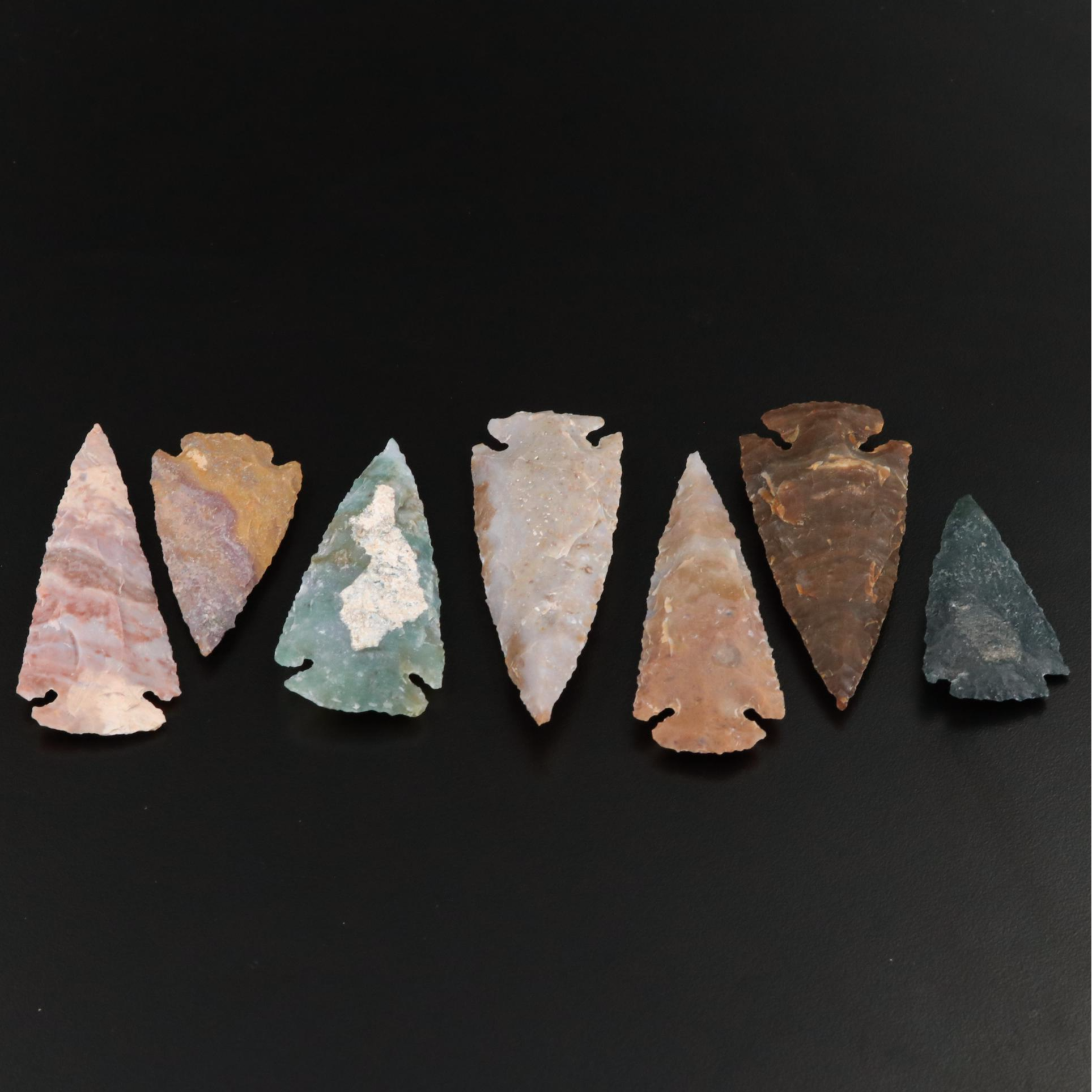 Bifacial Reproduction Chert Arrowheads