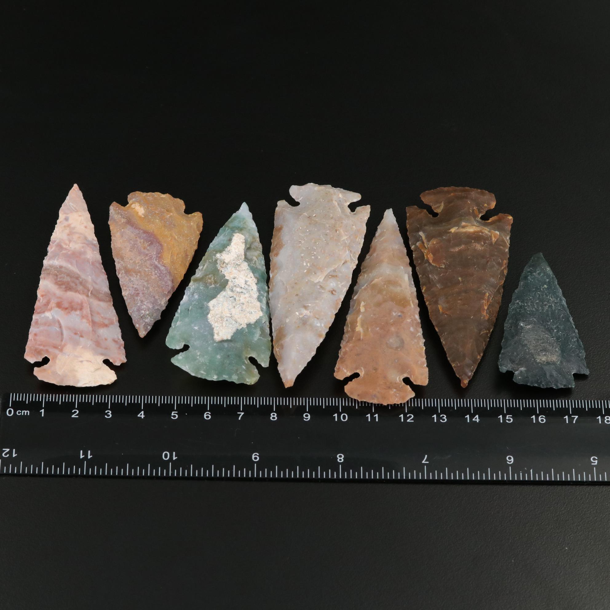 Bifacial Reproduction Chert Arrowheads
