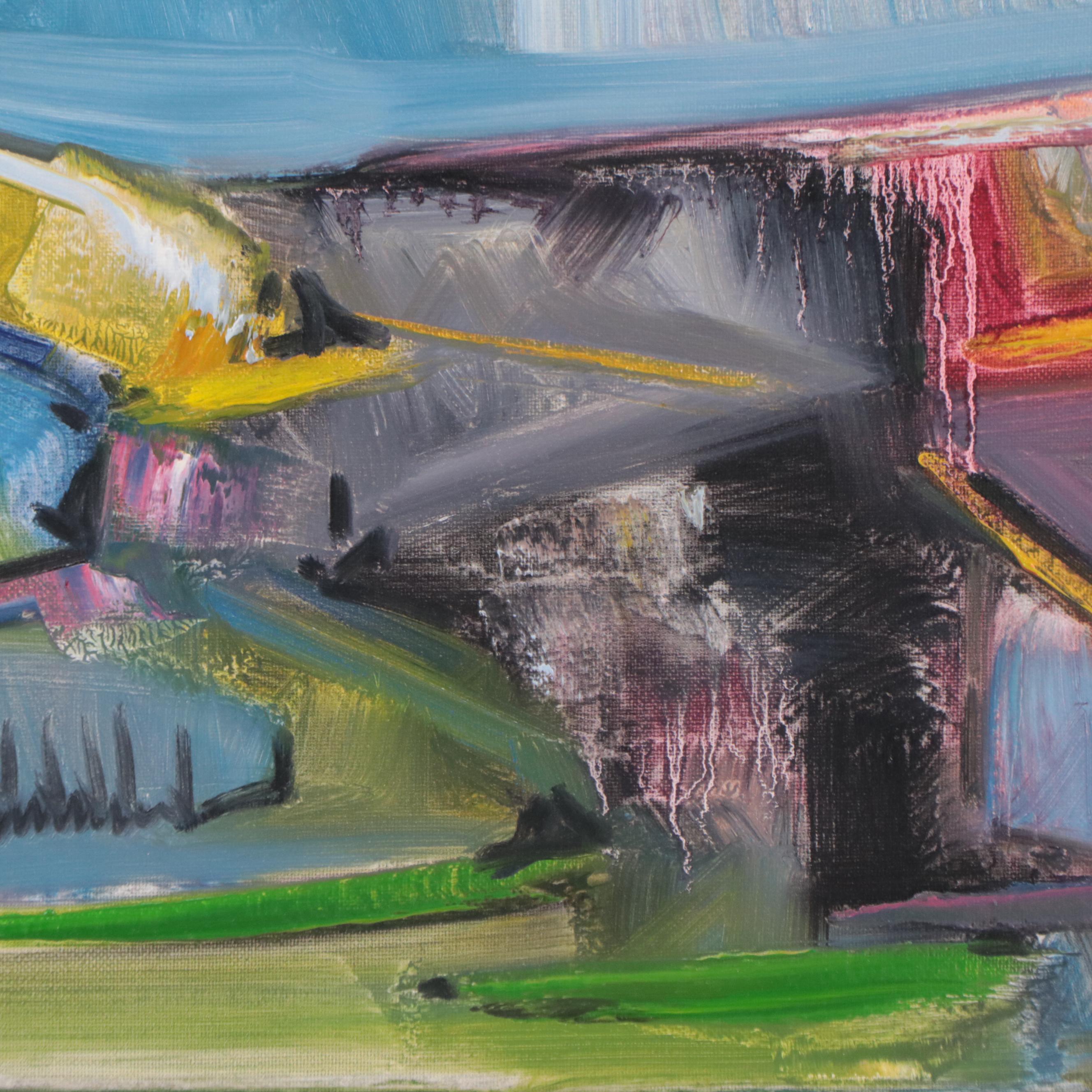 José M. Lima Landscape Oil Painting, 2023