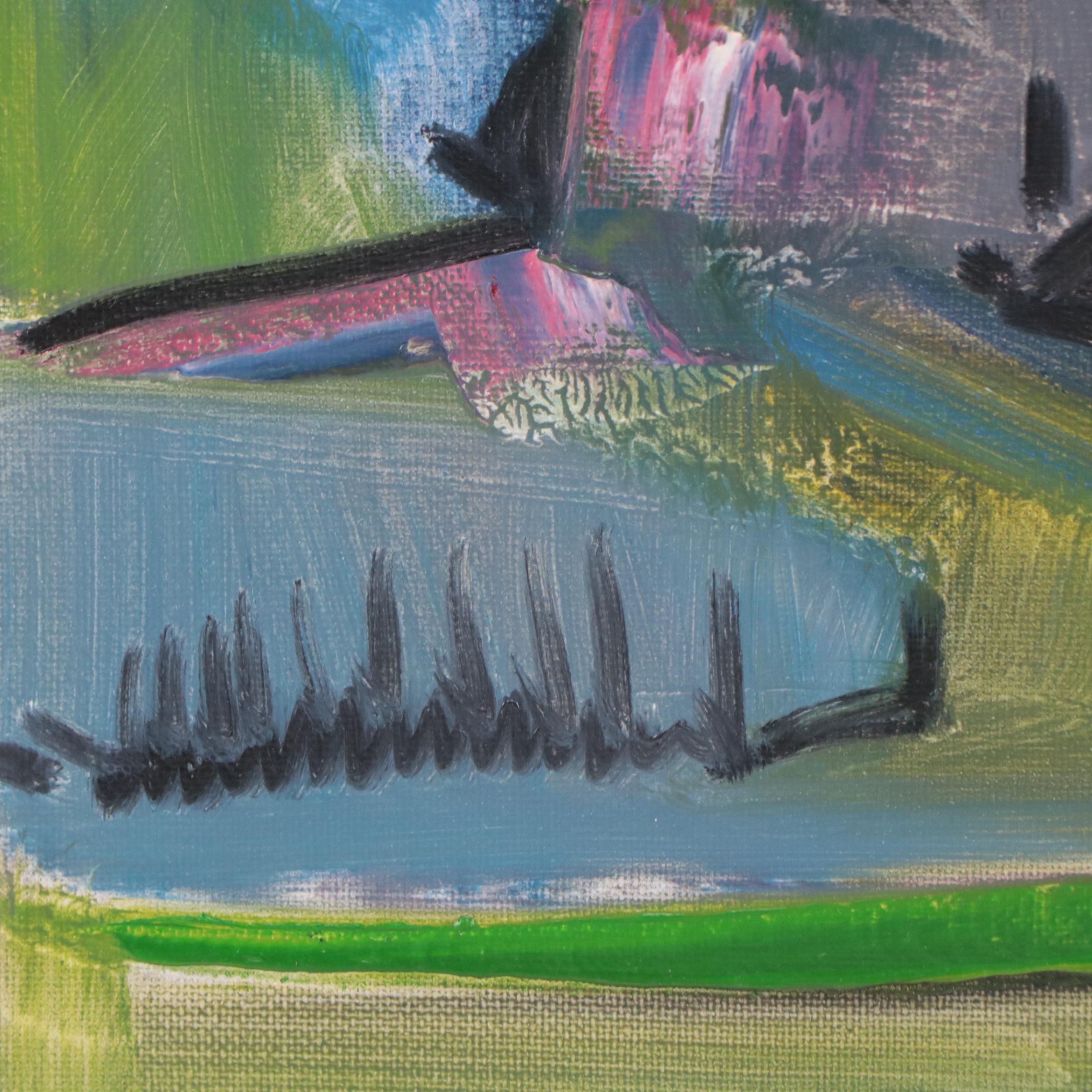 José M. Lima Landscape Oil Painting, 2023