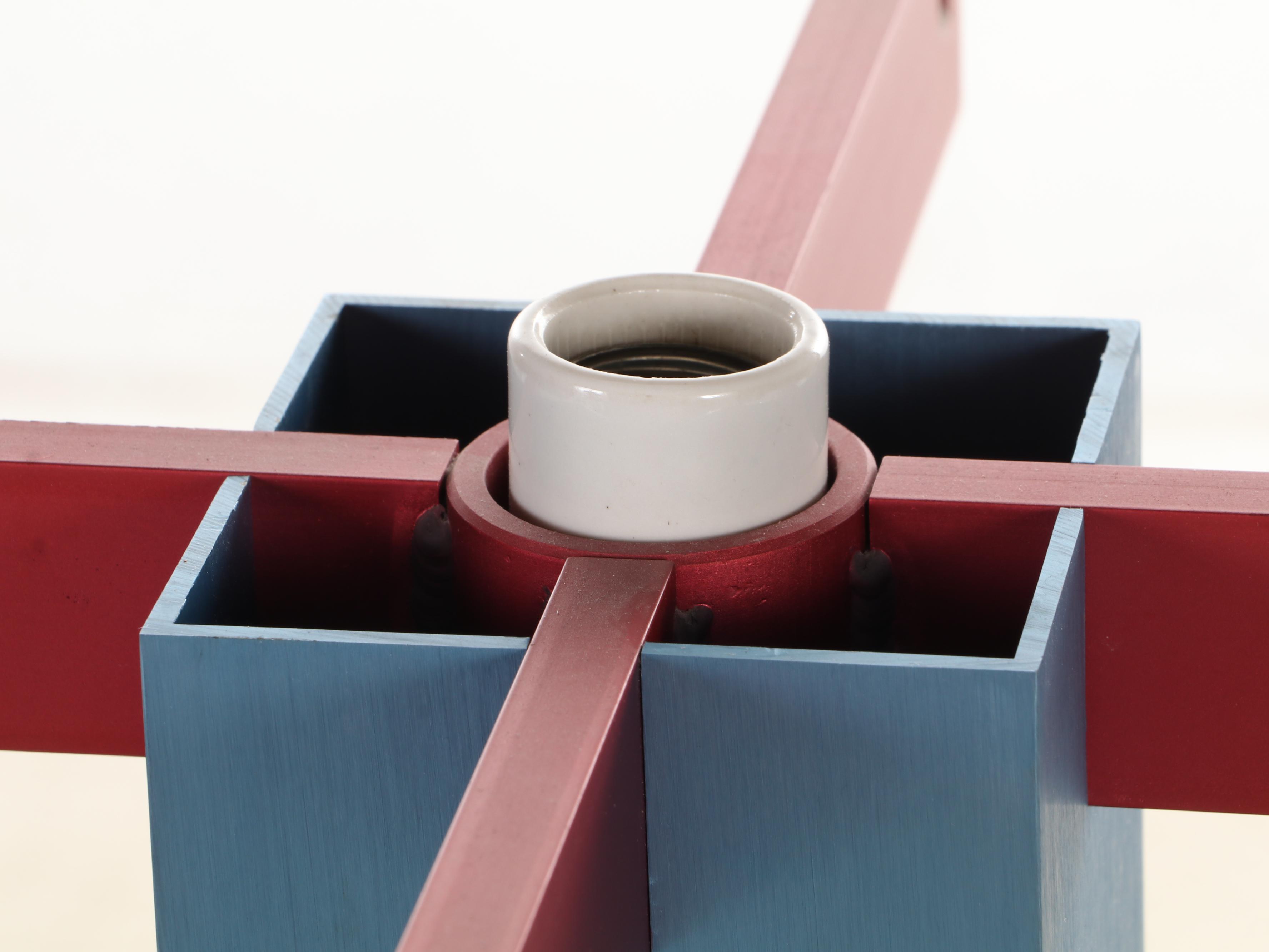 Ron Rezek Modernist Mushroom Table Lamp, Circa 1970s