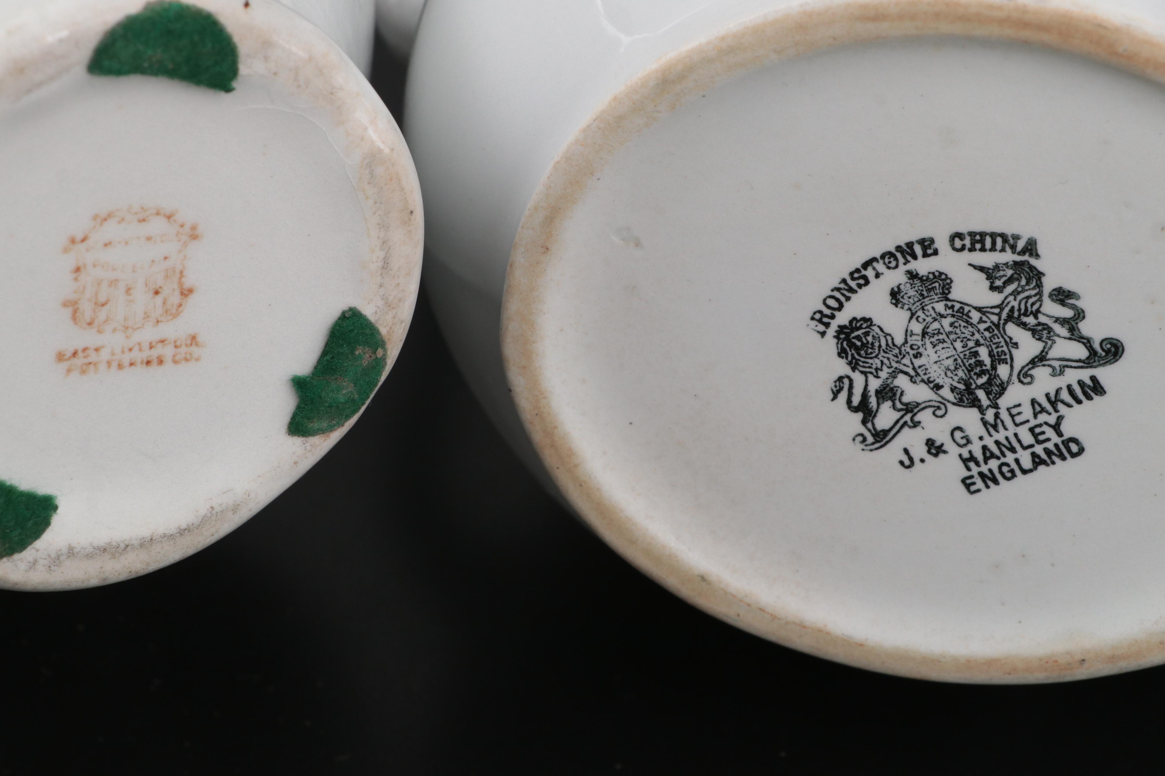 Pfaltzgraff "Providence" Pitcher and Basin with More Vanity and Tableware