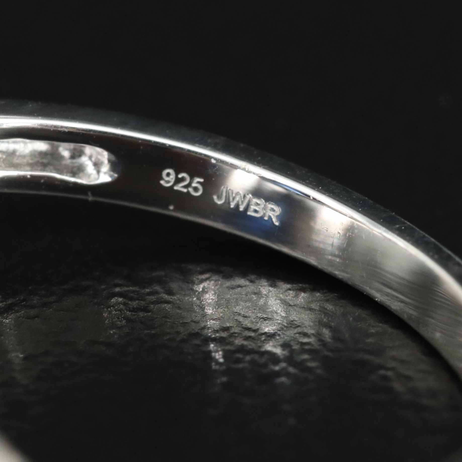 Sterling Sapphire Ring