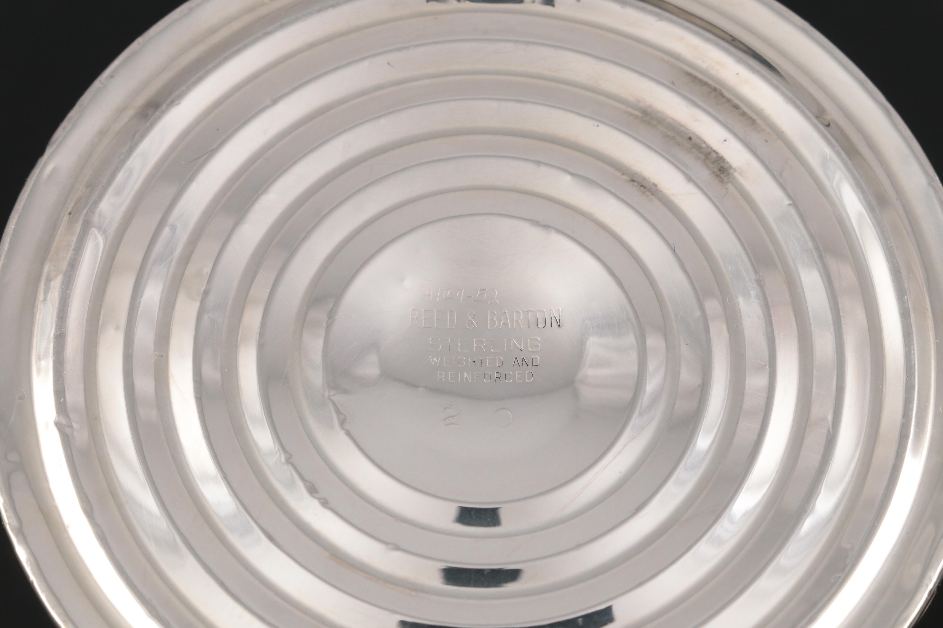 Reed & Barton and Other Weighted Sterling Silver Candlestick Pairs