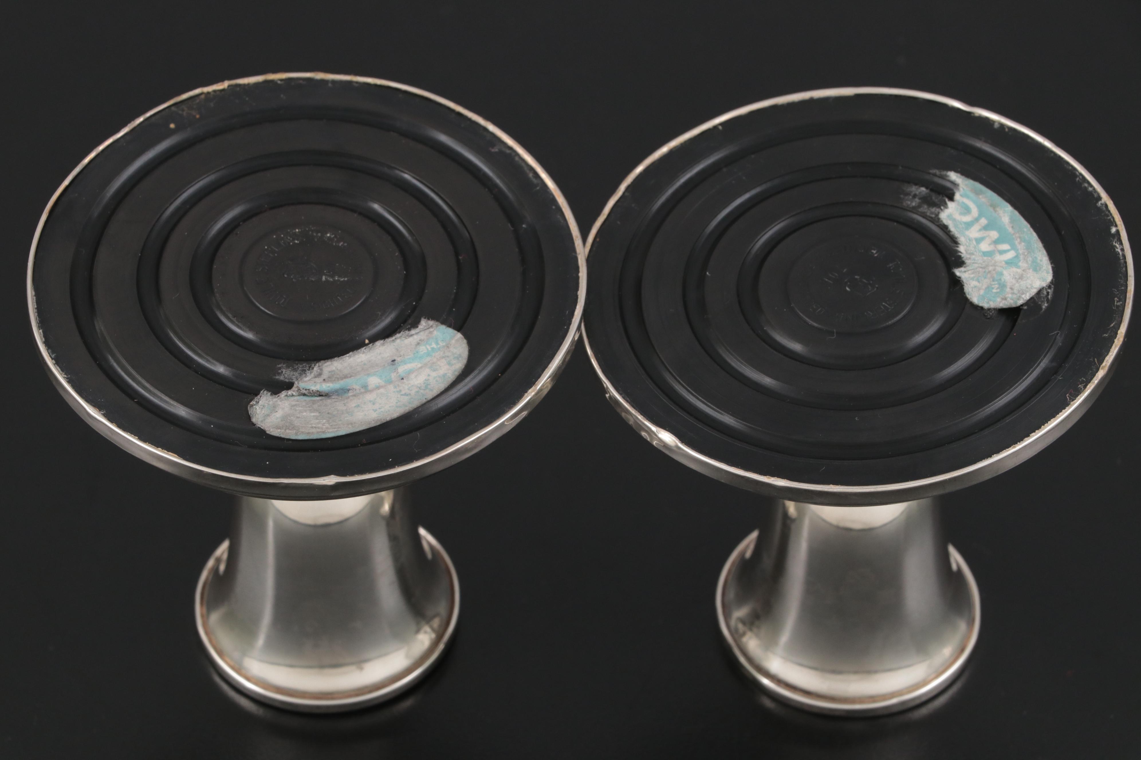 Reed & Barton and Other Weighted Sterling Silver Candlestick Pairs