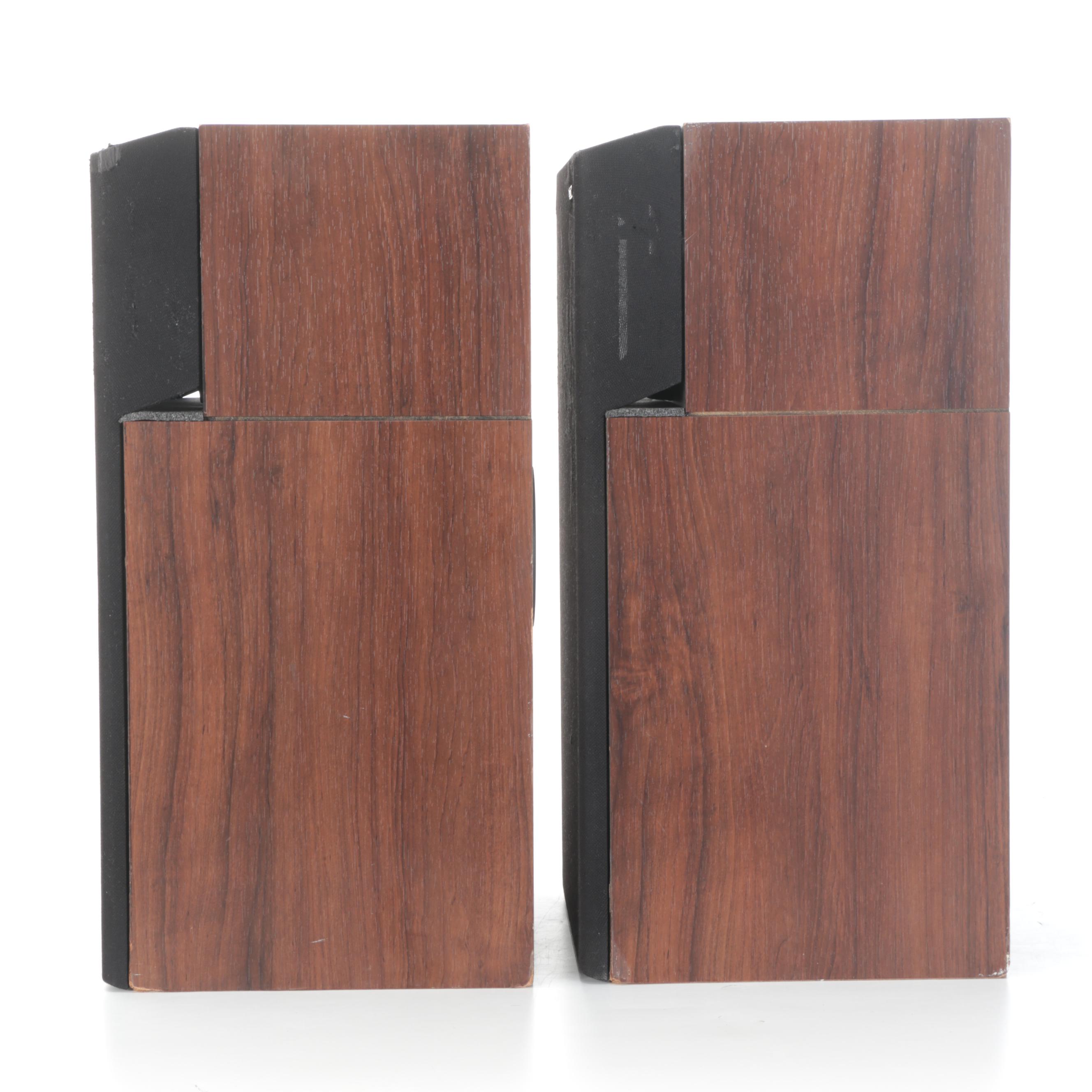 Pair of Technics Linear Phase Rosewood Veneer Loudspeakers