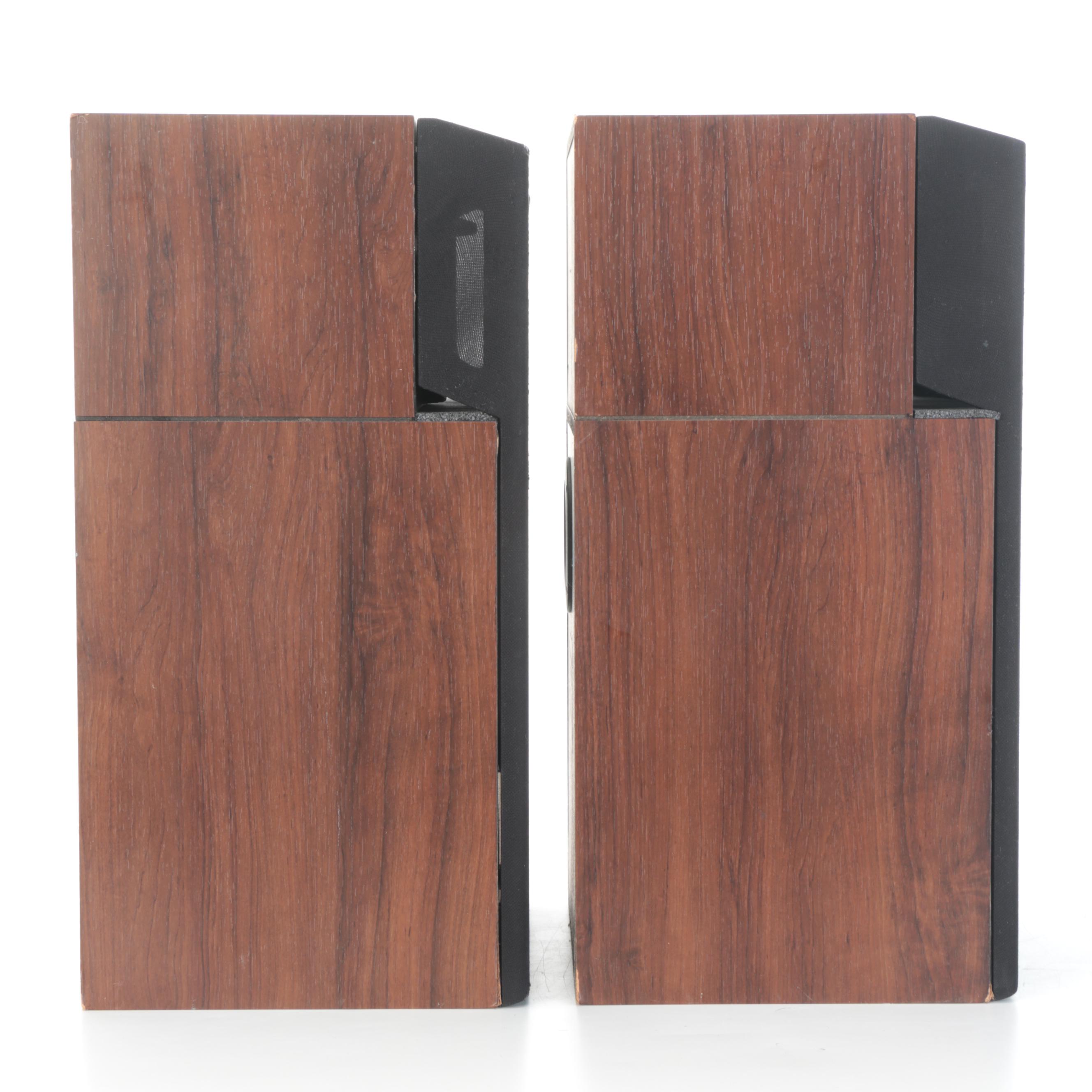 Pair of Technics Linear Phase Rosewood Veneer Loudspeakers