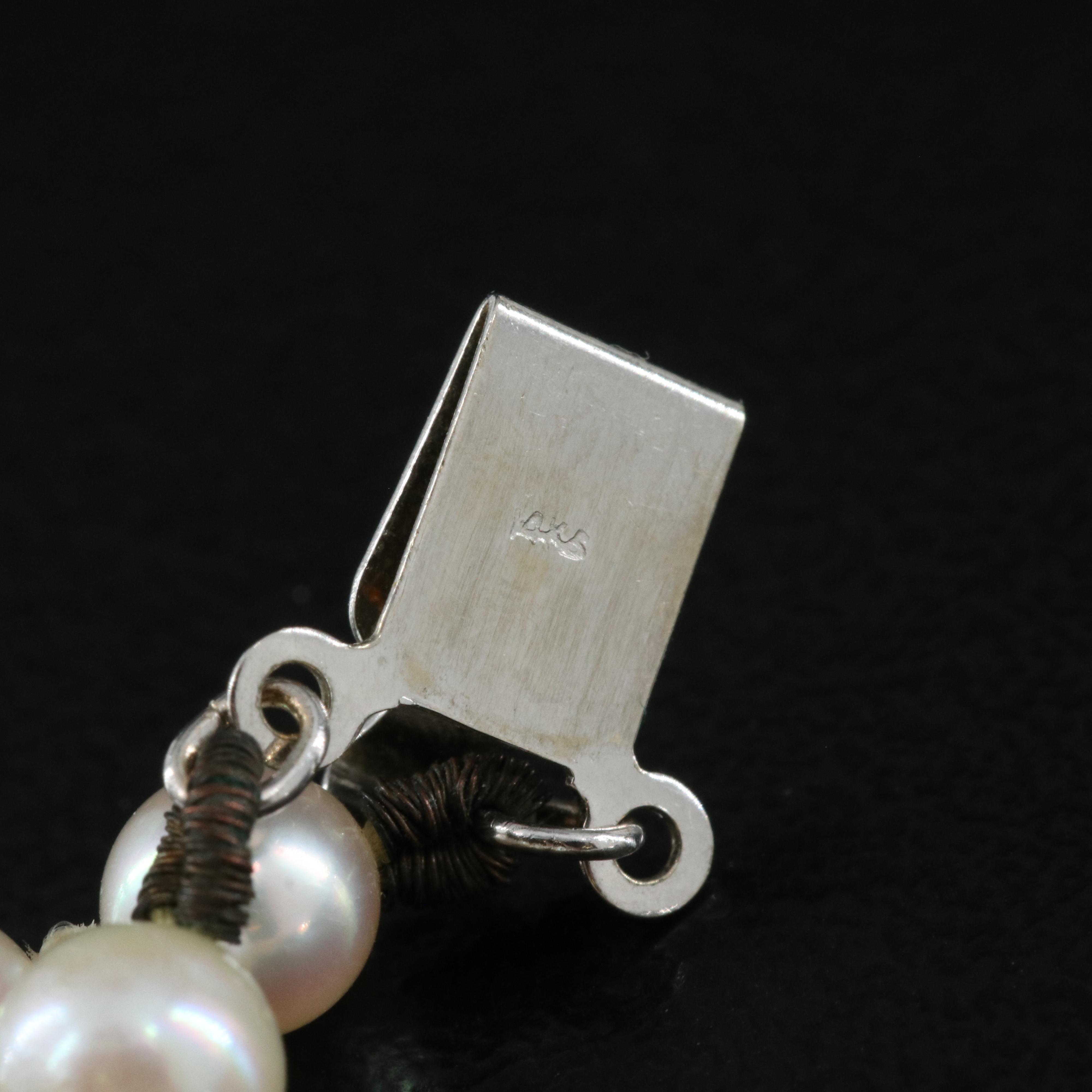 Pearl Necklace with 14K Clasp