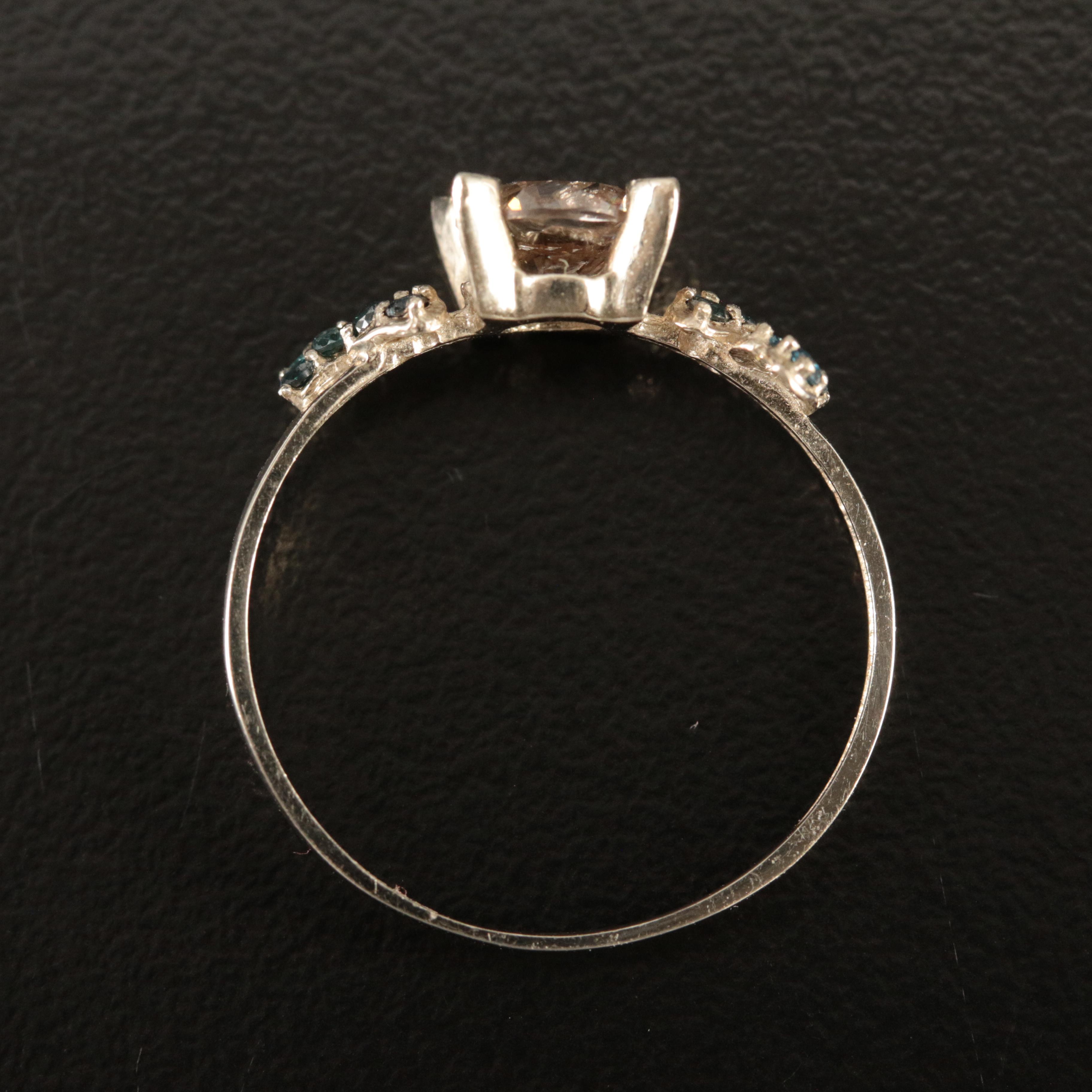 14K 0.99 CTW Diamond Ring