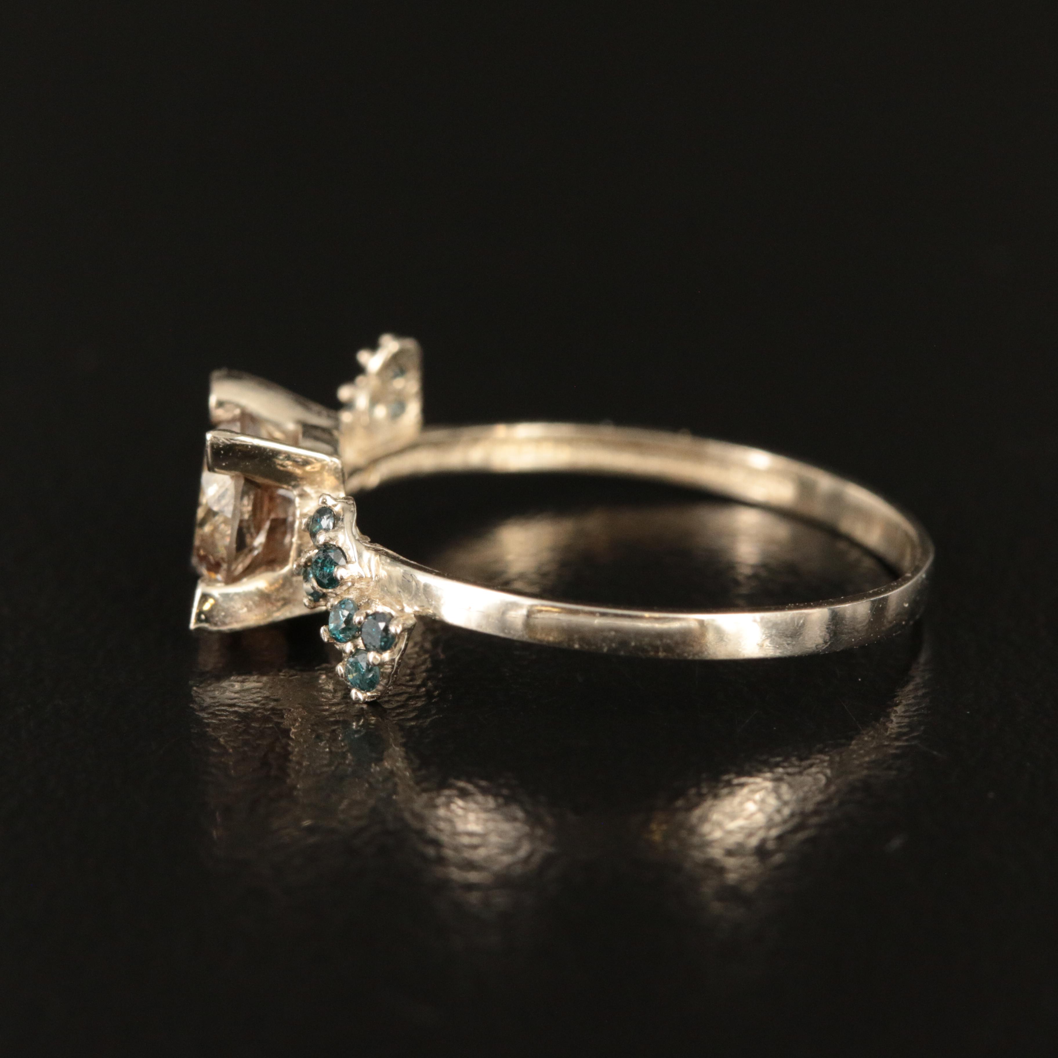 14K 0.99 CTW Diamond Ring