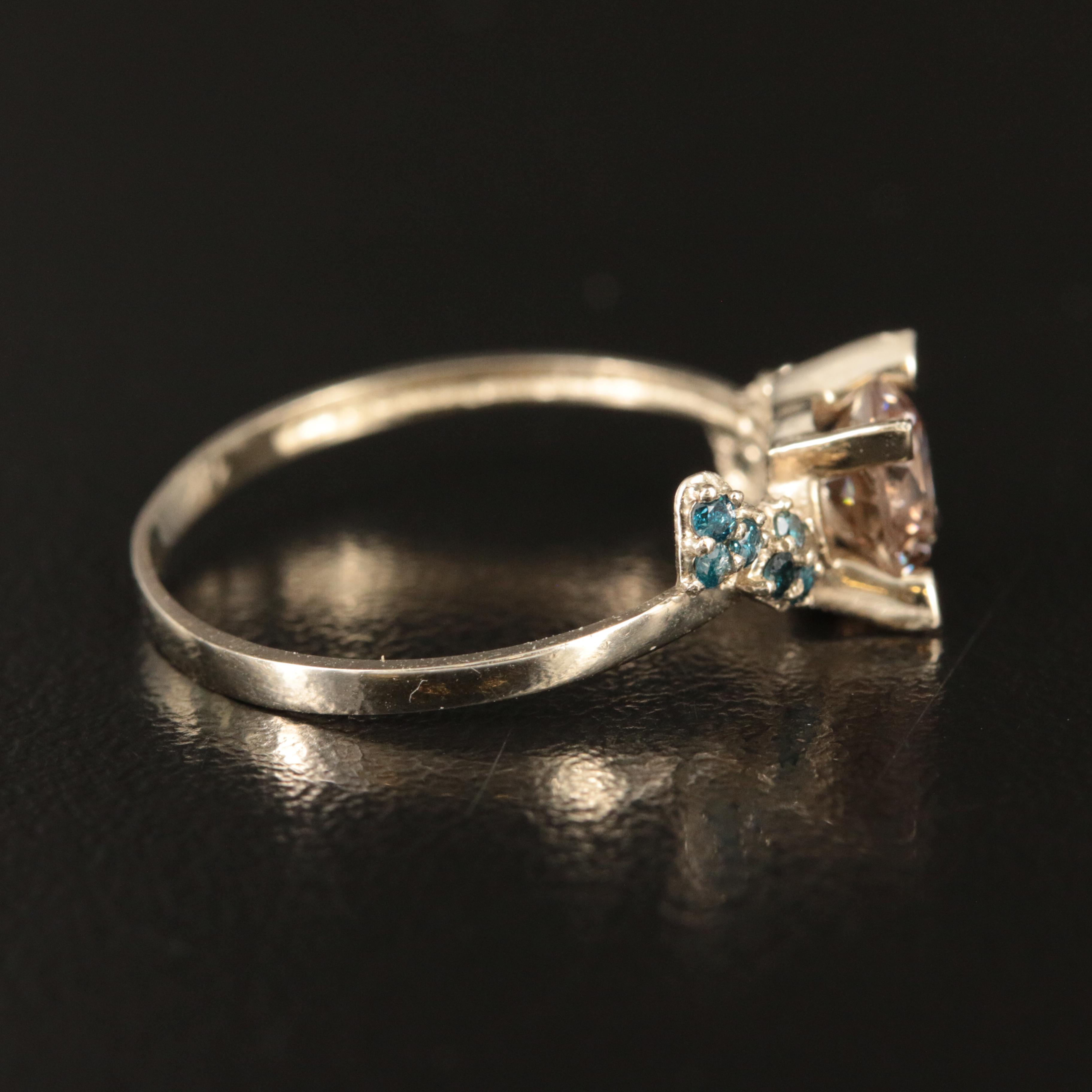 14K 0.99 CTW Diamond Ring