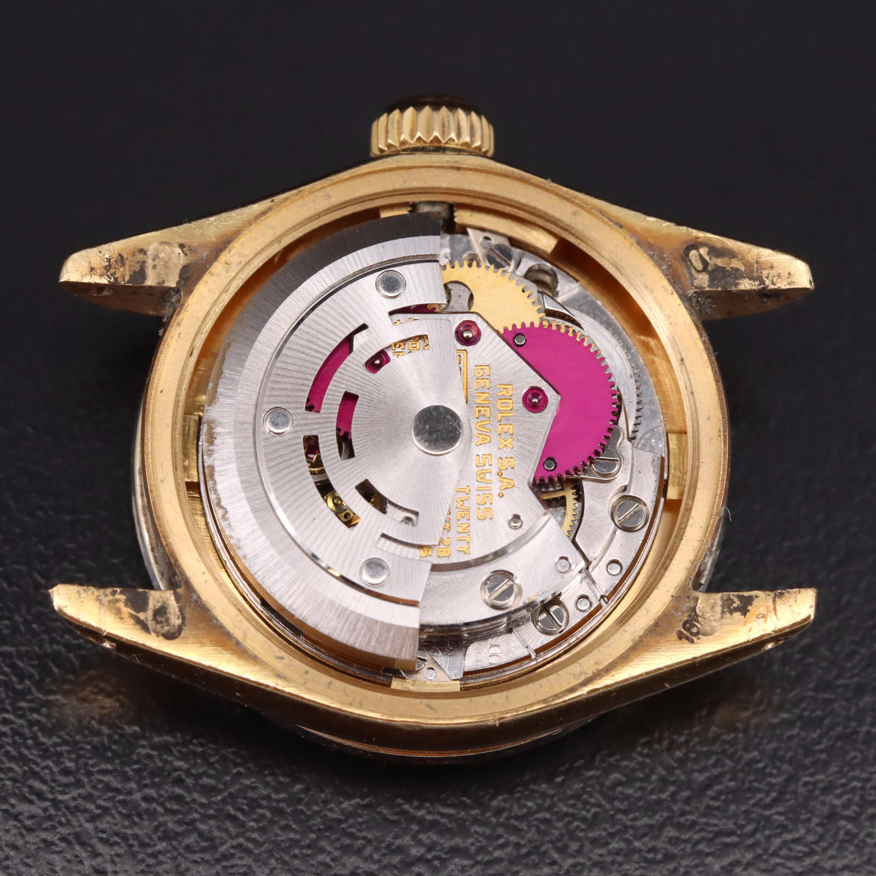 1978 14K and 18K Rolex Diamond Dial and Bezel Datejust Watch