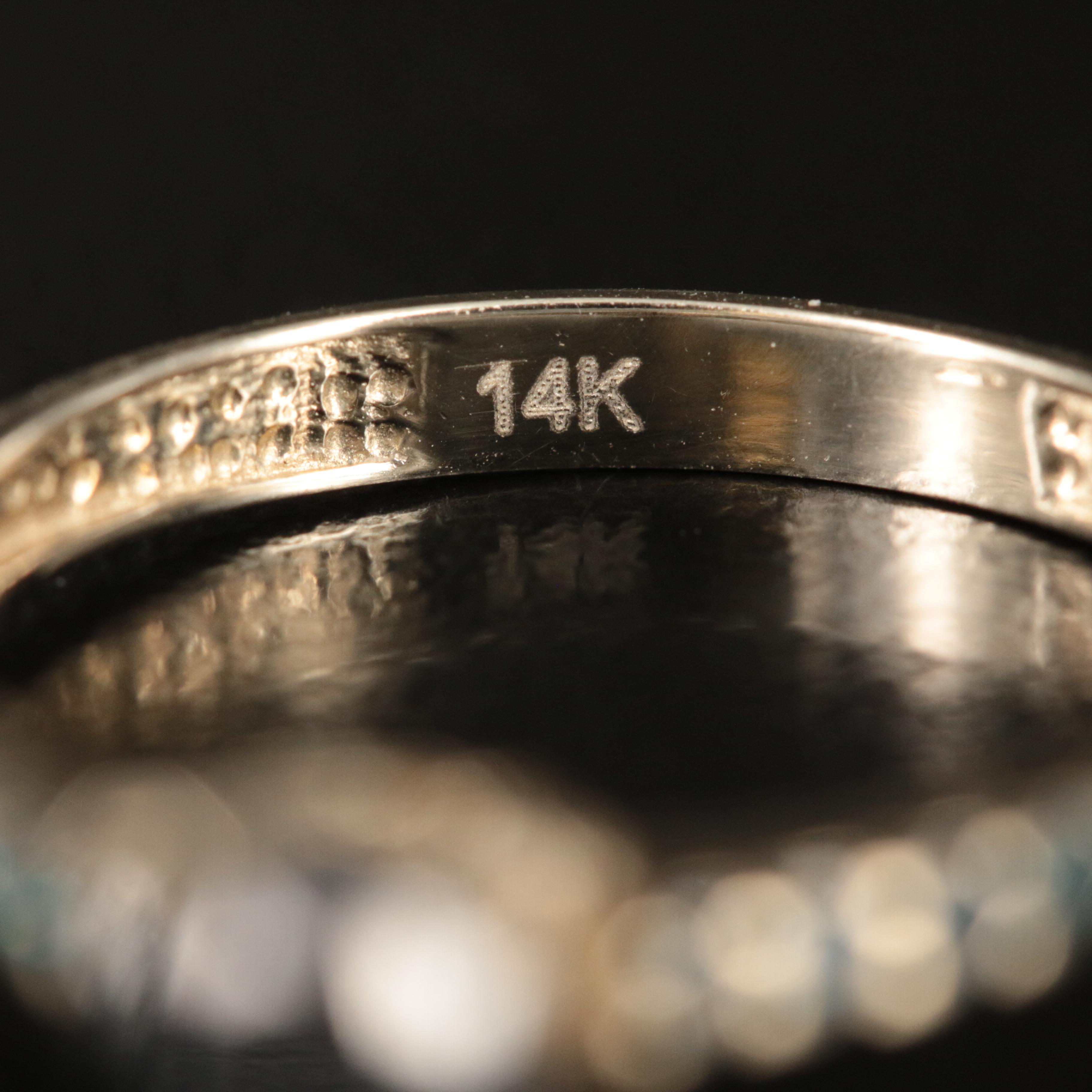 14K 1.19 CTW Diamond Ring