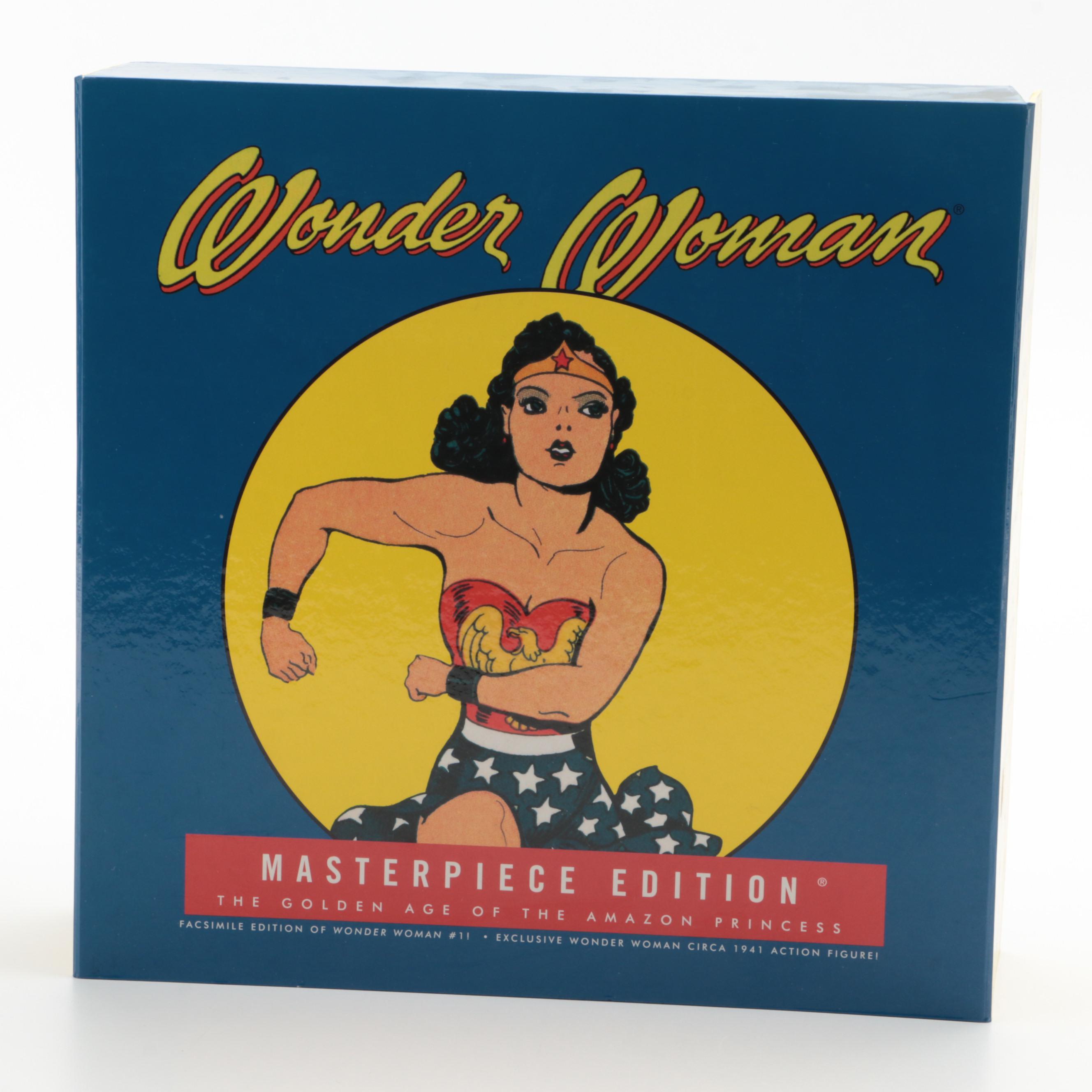 Wonder Woman with Merv Pumpkinhead and Other DC Comics Sealed Action Figures