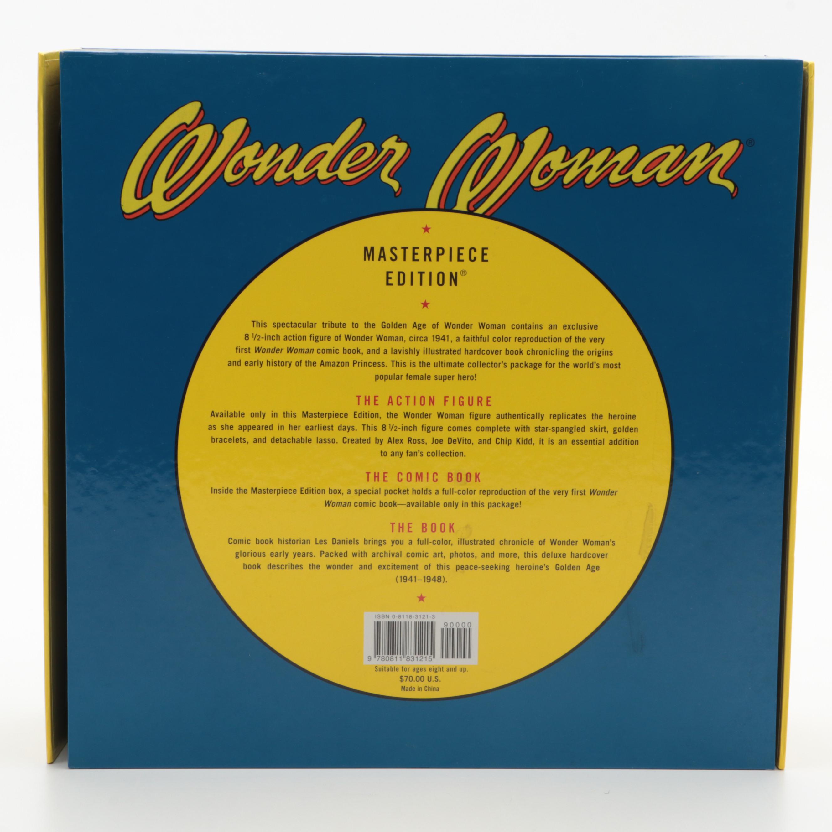 Wonder Woman with Merv Pumpkinhead and Other DC Comics Sealed Action Figures