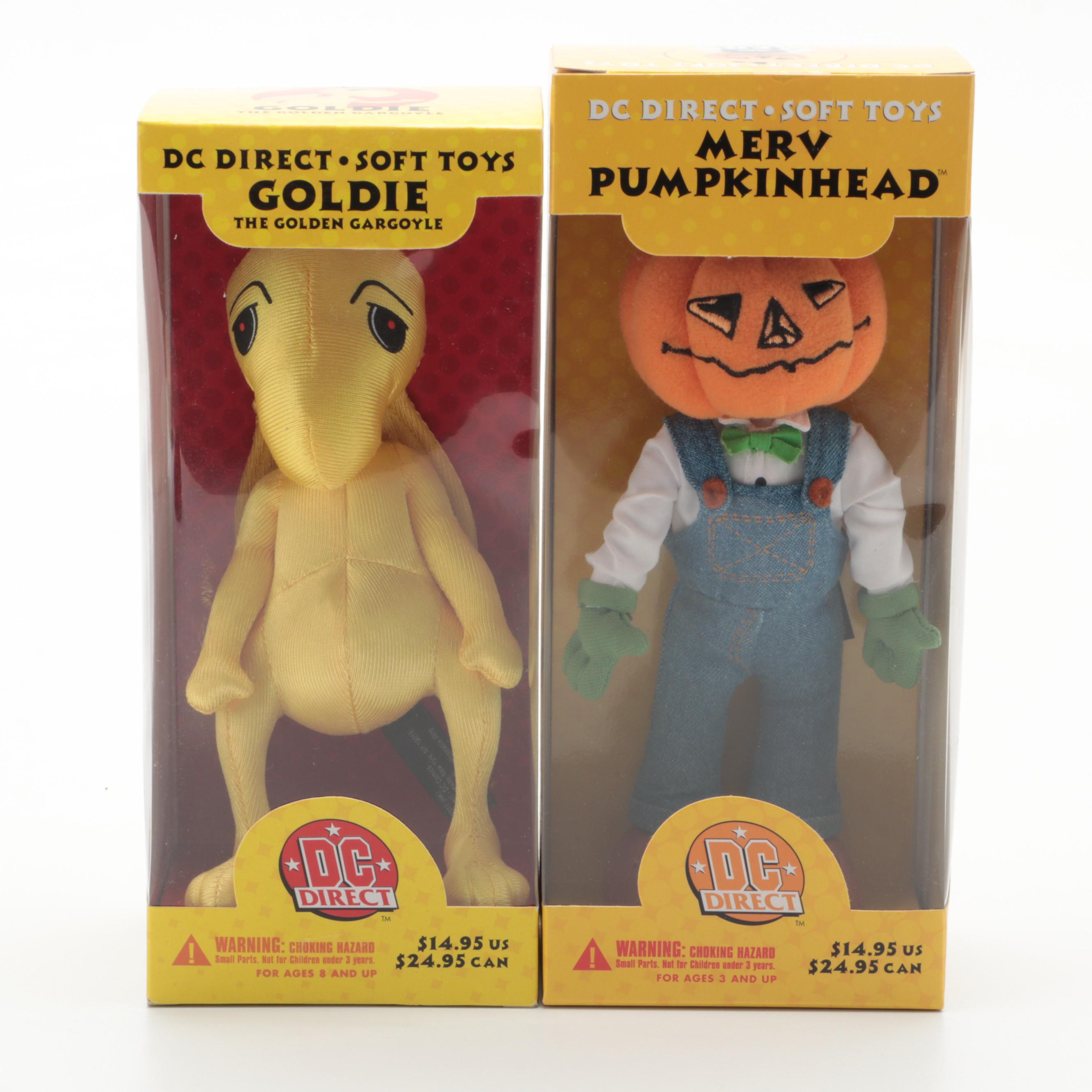 Wonder Woman with Merv Pumpkinhead and Other DC Comics Sealed Action Figures