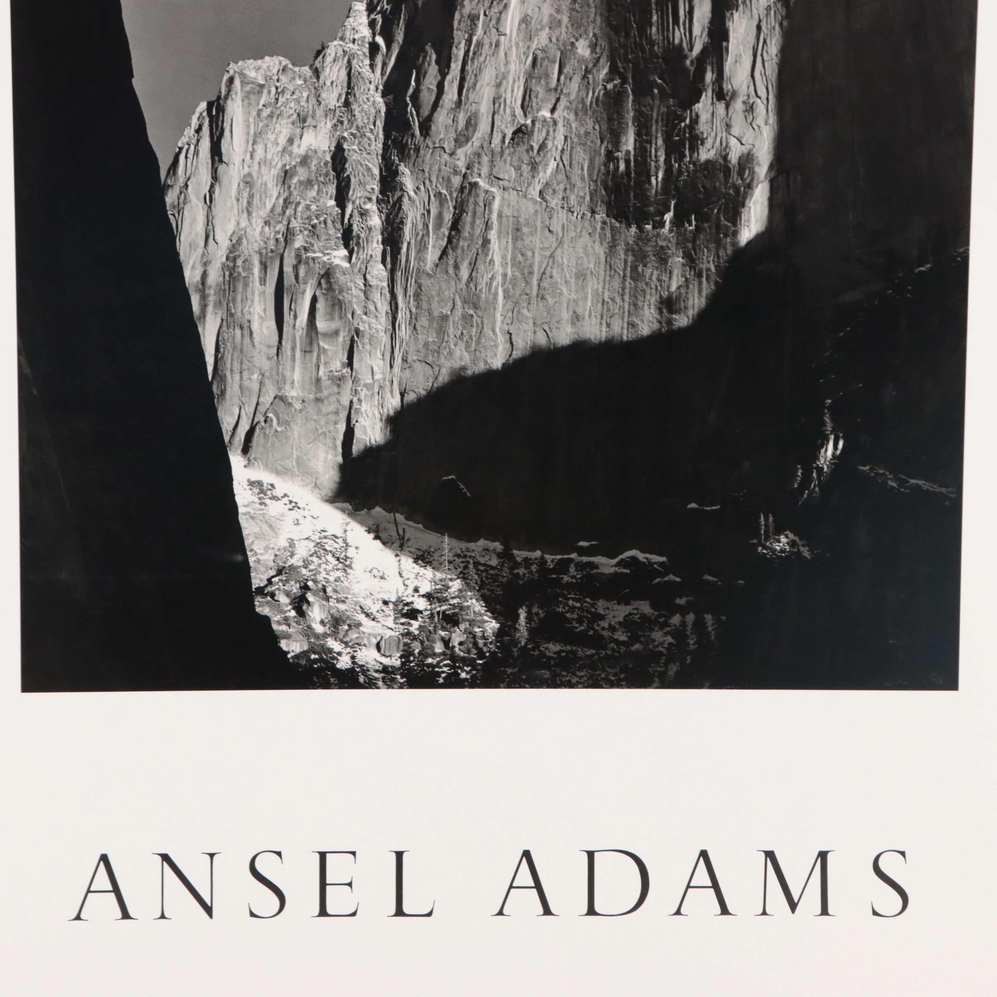 Offset Prints After Ansel Easton Adams "El Capitan" and "Moon and Half Dome"
