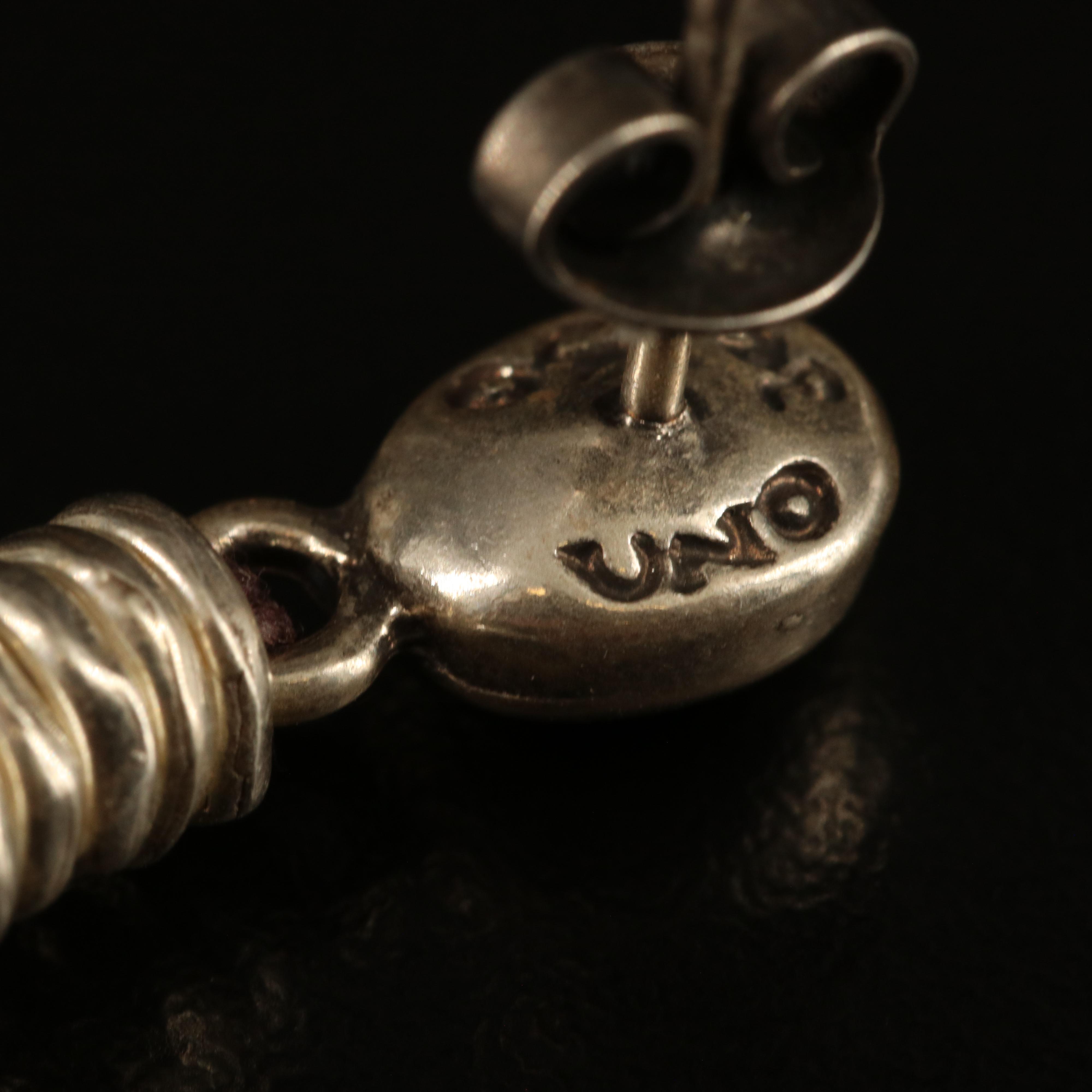 UNOde50 Sterling Faux Pearl Earrings