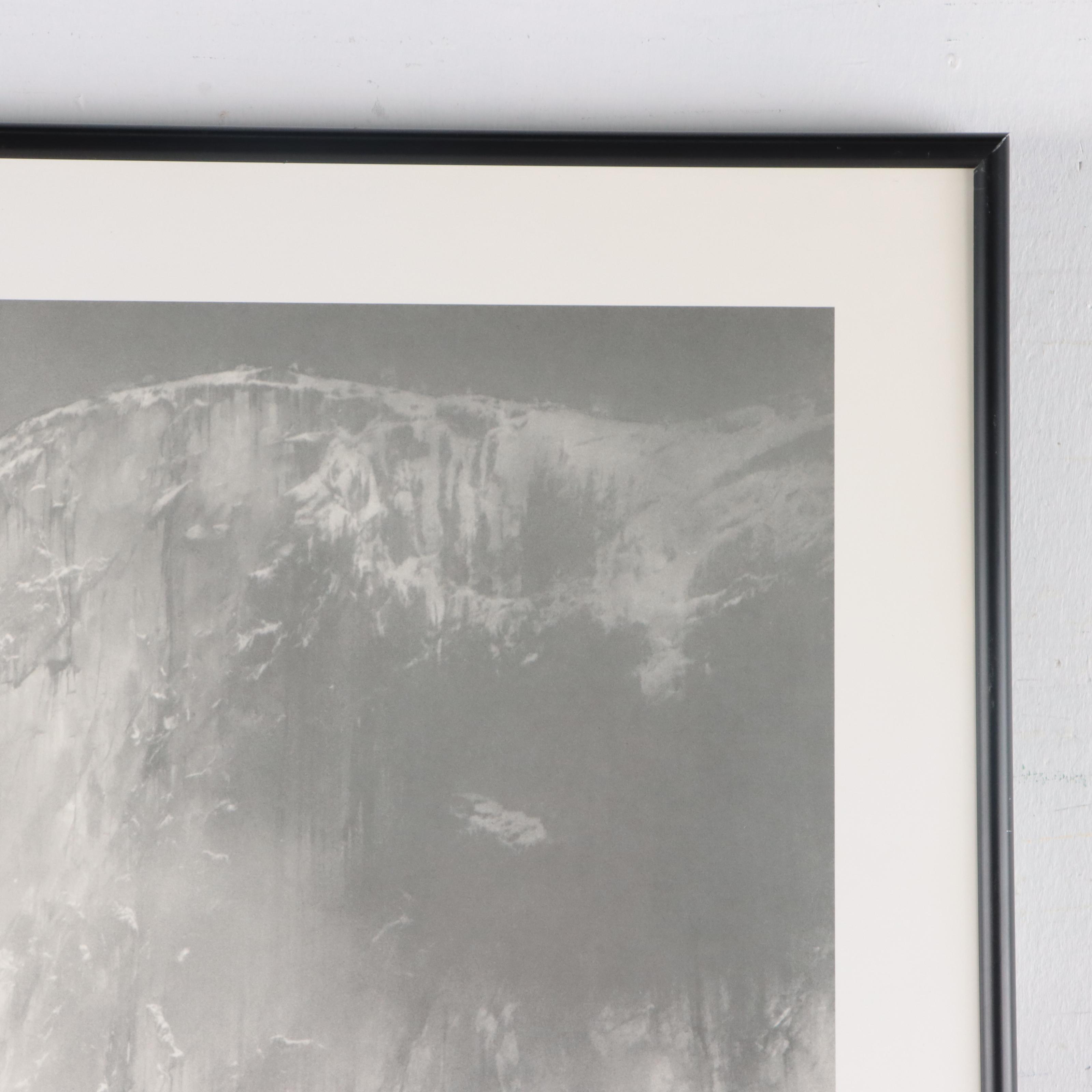 Offset Prints After Ansel Easton Adams "El Capitan" and "Moon and Half Dome"