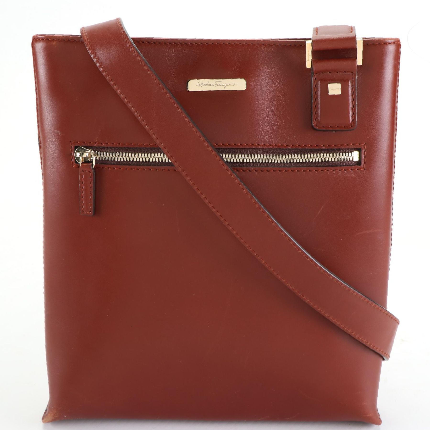 Salvatore Ferragamo Crossbody Bag in Leather