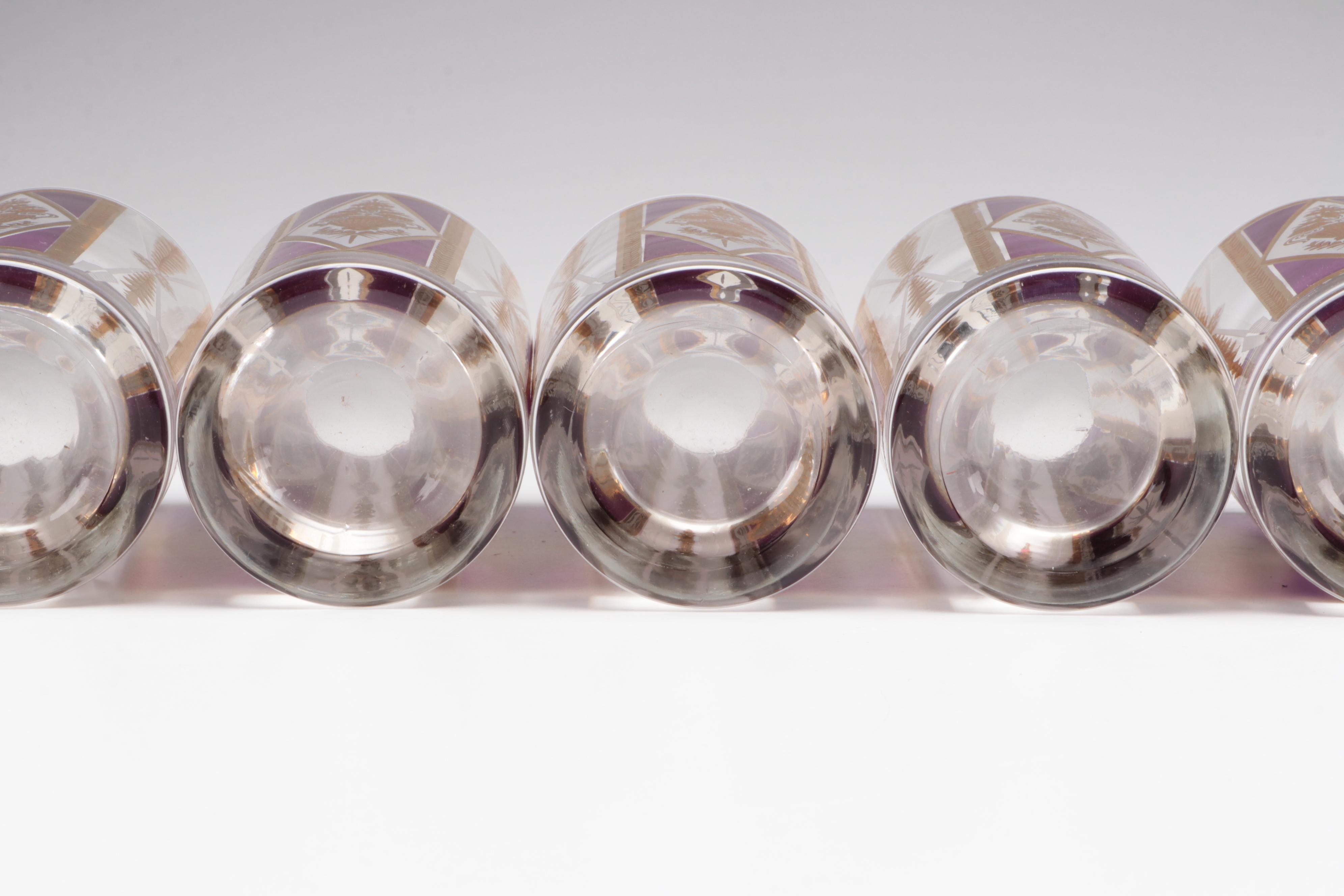 Cera Glass Tumblers, Mid-20th Century